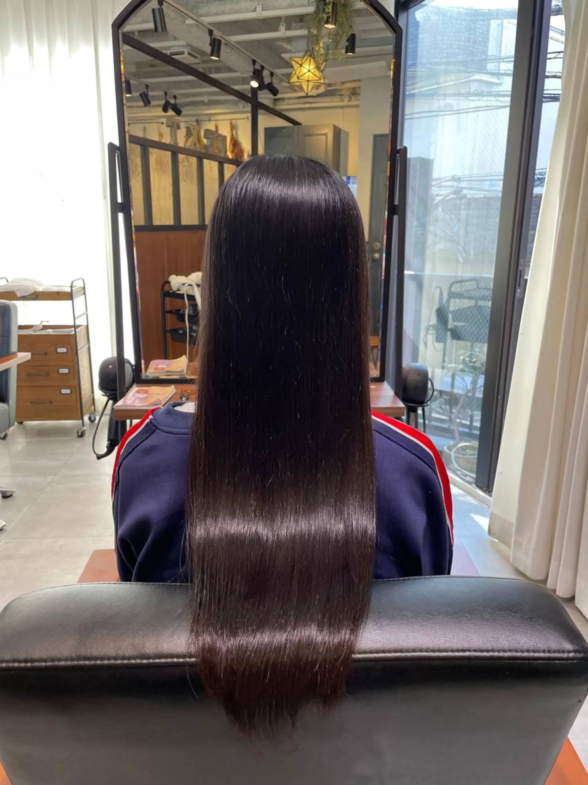 ロング SALOWIN渋谷caldo店B1所属・岐津公太 メンズ縮毛矯正のプロのヘアスタイル