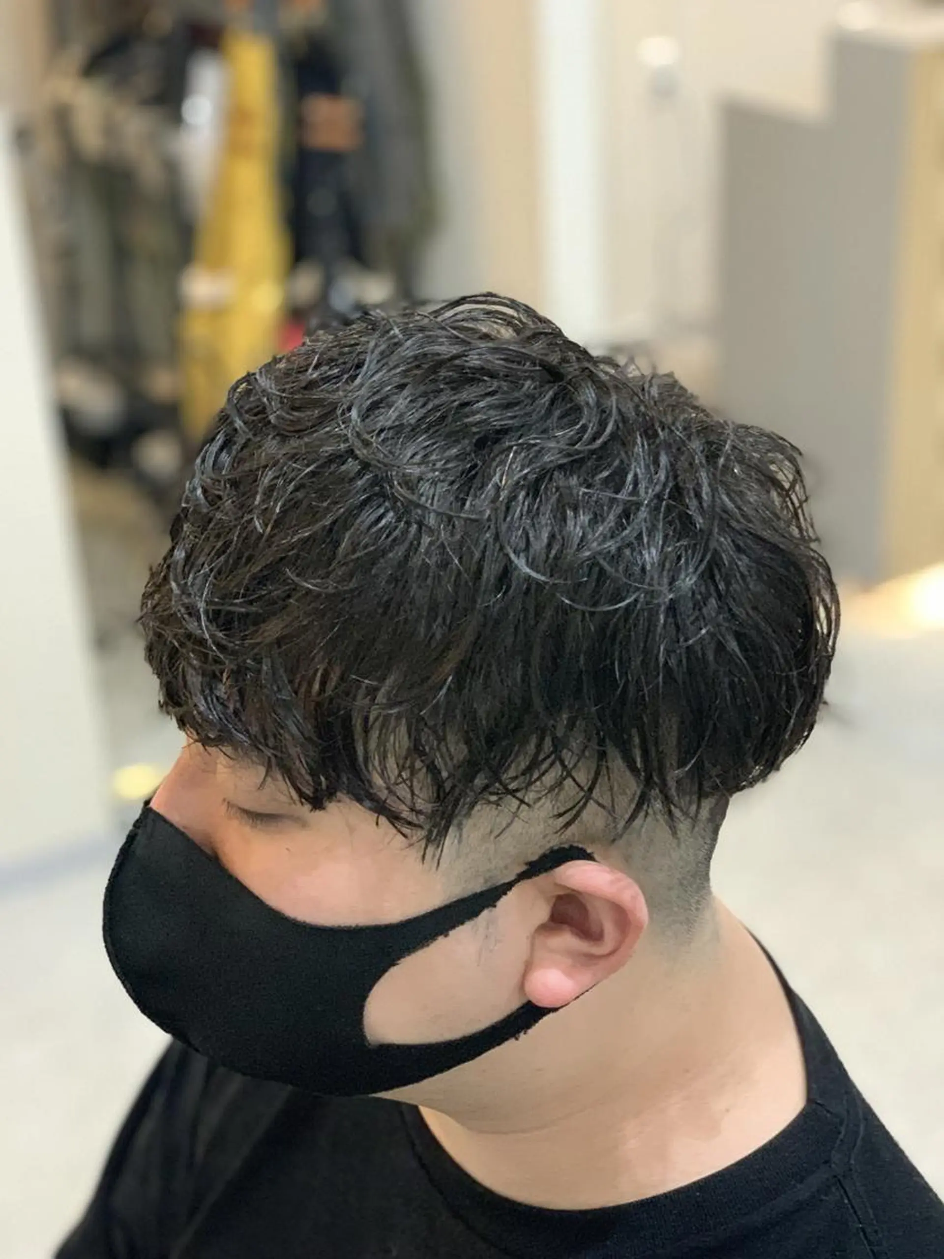 メンズ ショート パーマ カット パーマ トリートメント クセを最大限に活かす メンズパーマ奈良大祐のヘアスタイル