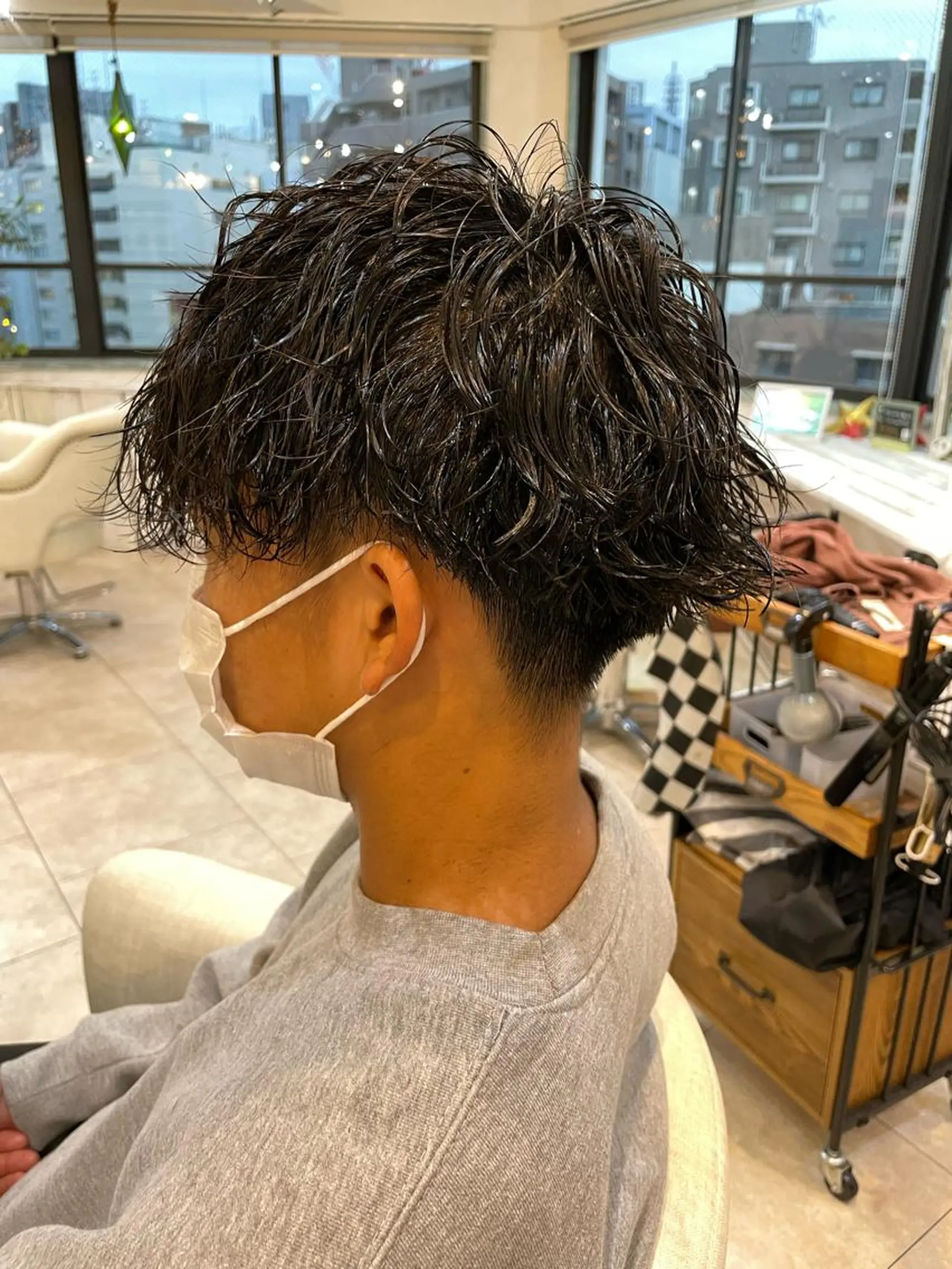パーマ メンズ あしかが ゆいとのヘアスタイル