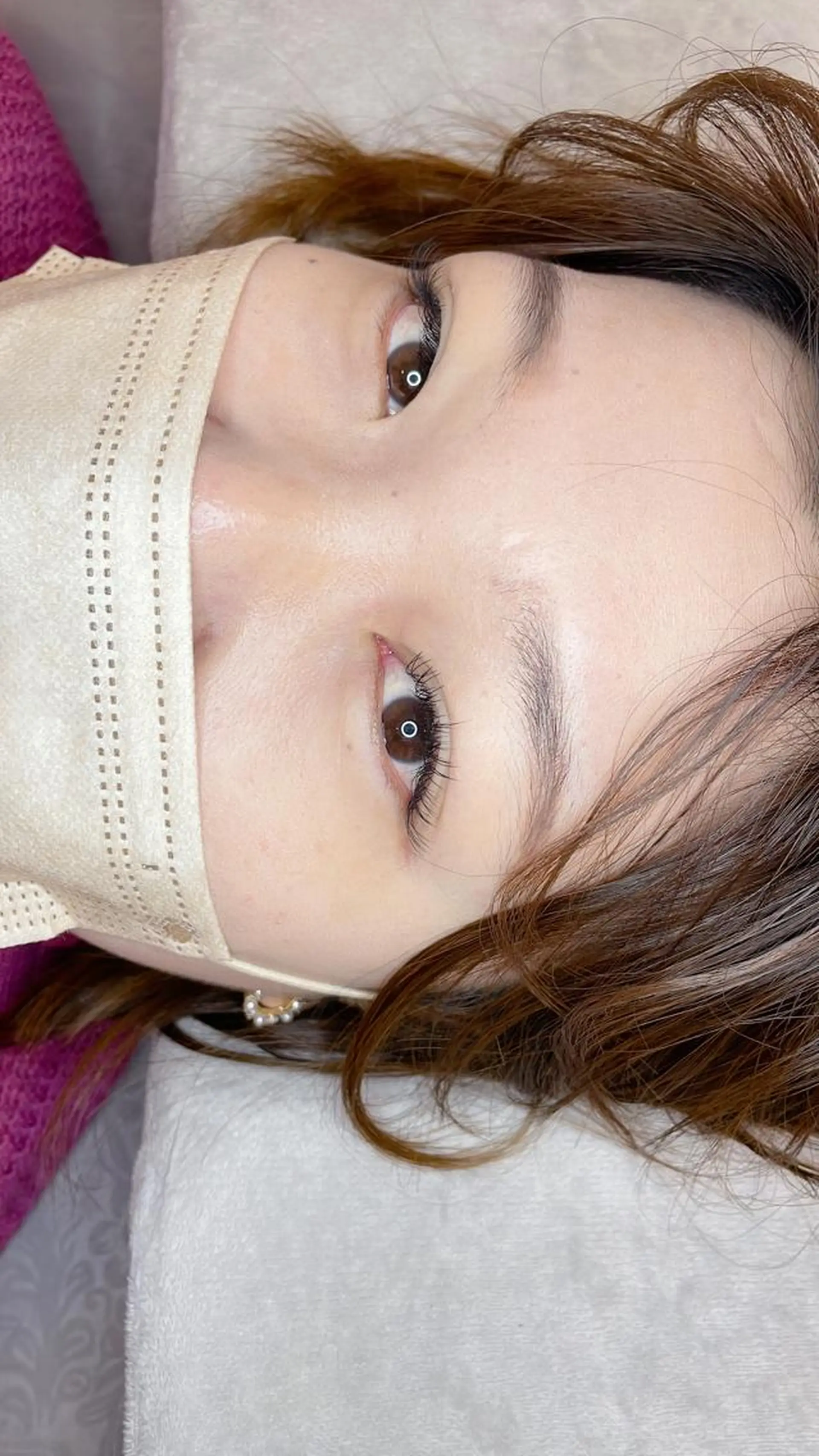 マツエク・マツパ フラットラッシュ Aranasalon Kasumi🌸のマツエク・マツパデザイン