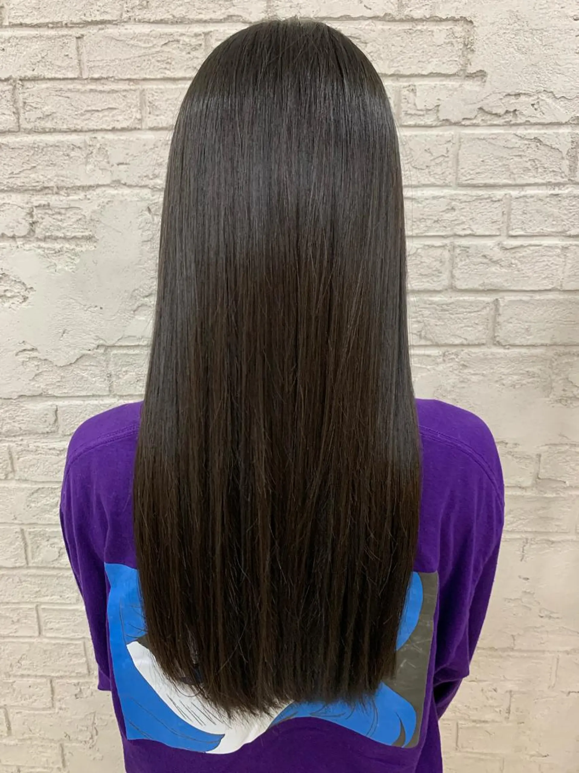 ロング カット 縮毛矯正 トリートメント 🦄まるお しょう🦄のヘアスタイル