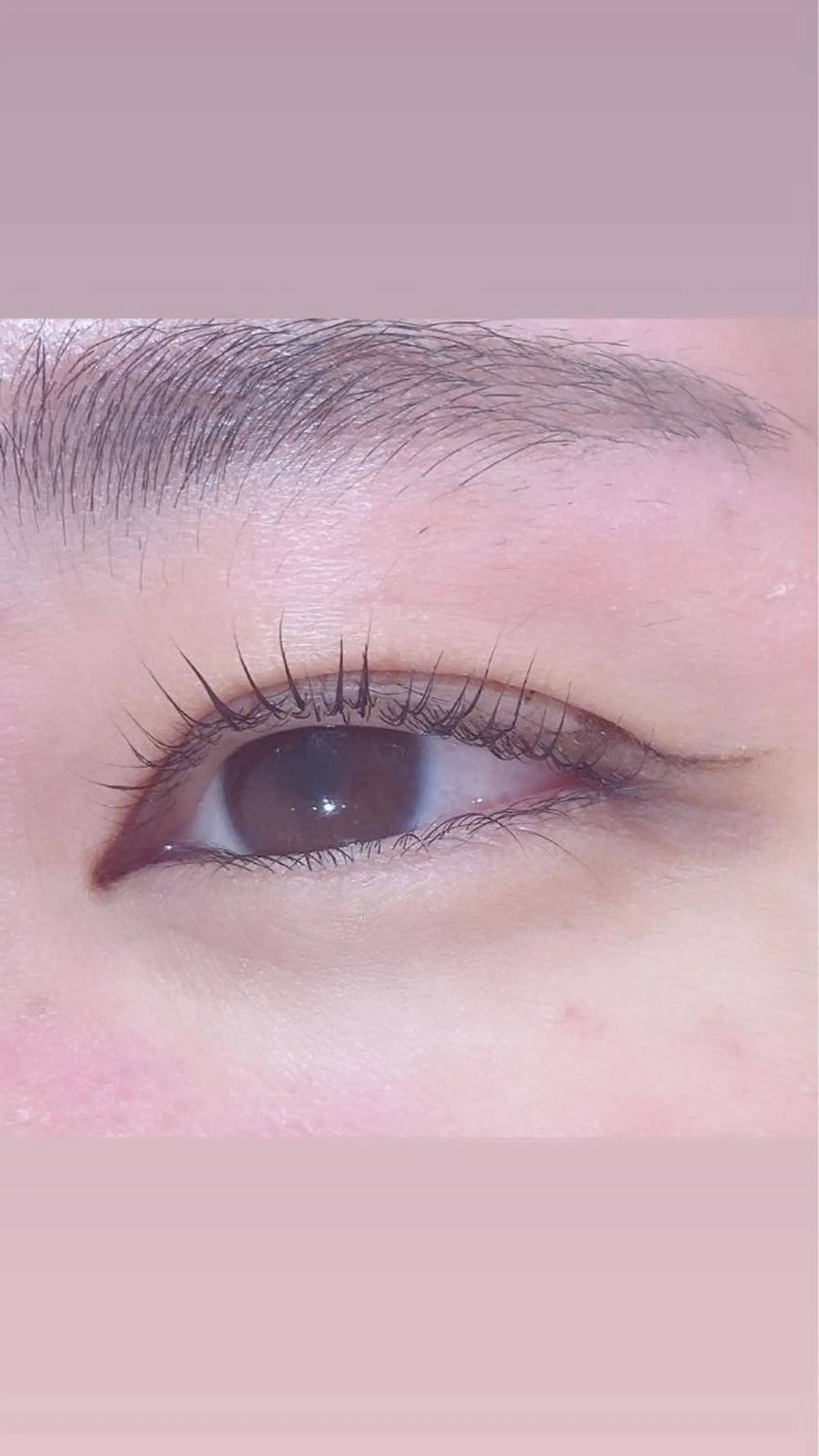 マツエク・マツパ 曲がる縮毛矯正 LIBER 　岩名のヘアスタイル