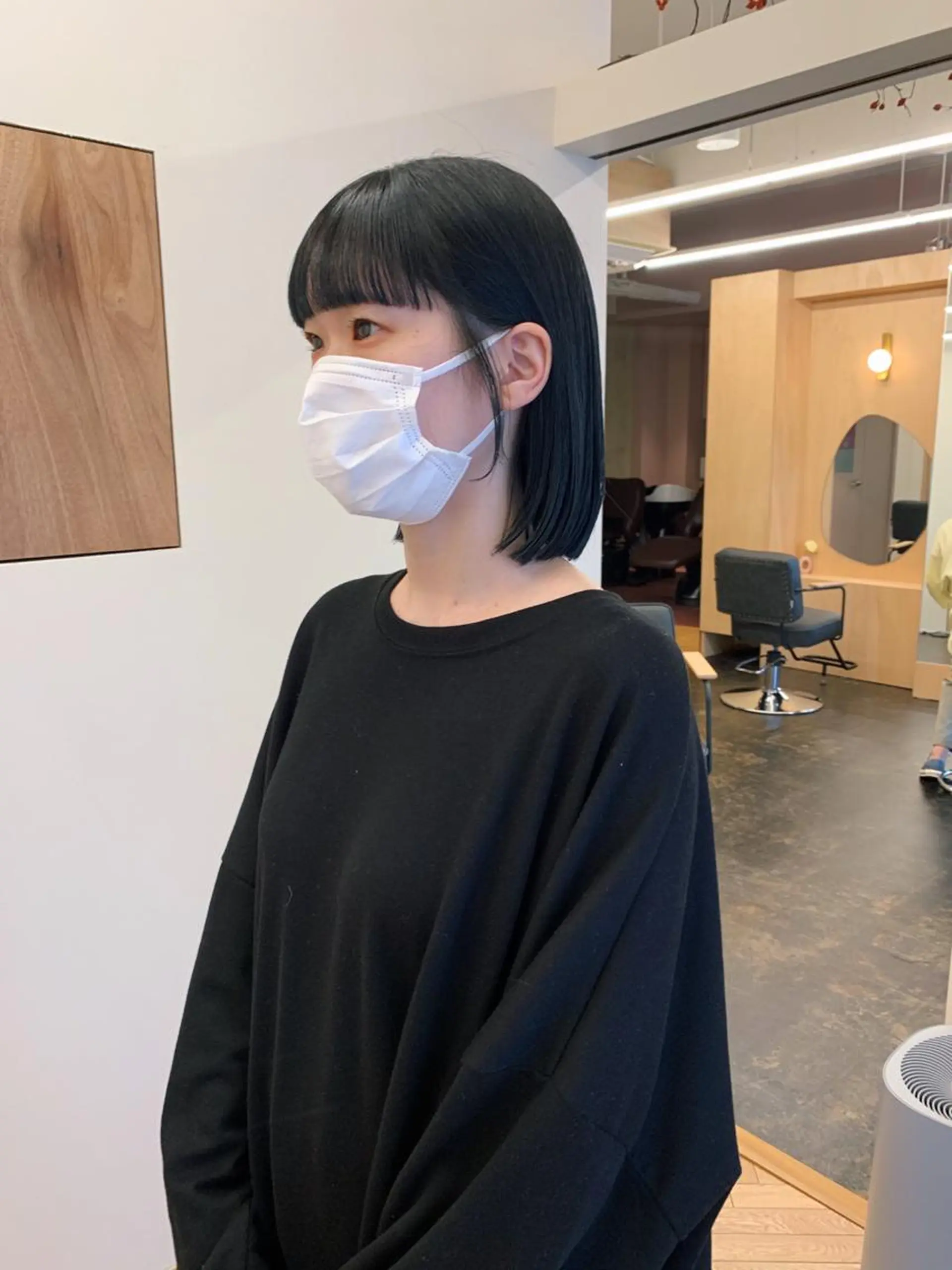 ショート カラー ワイドバング yupi🐈‍⬛ レイヤー/パーマのヘアスタイル