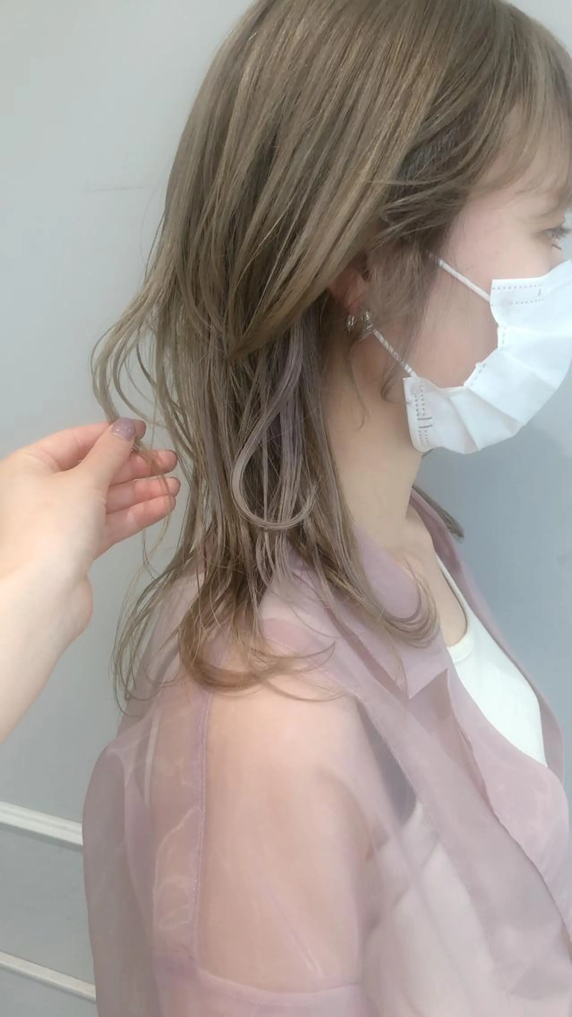 ロング 似合わせ艶髪カラー ❤️ハダユミのヘアスタイル