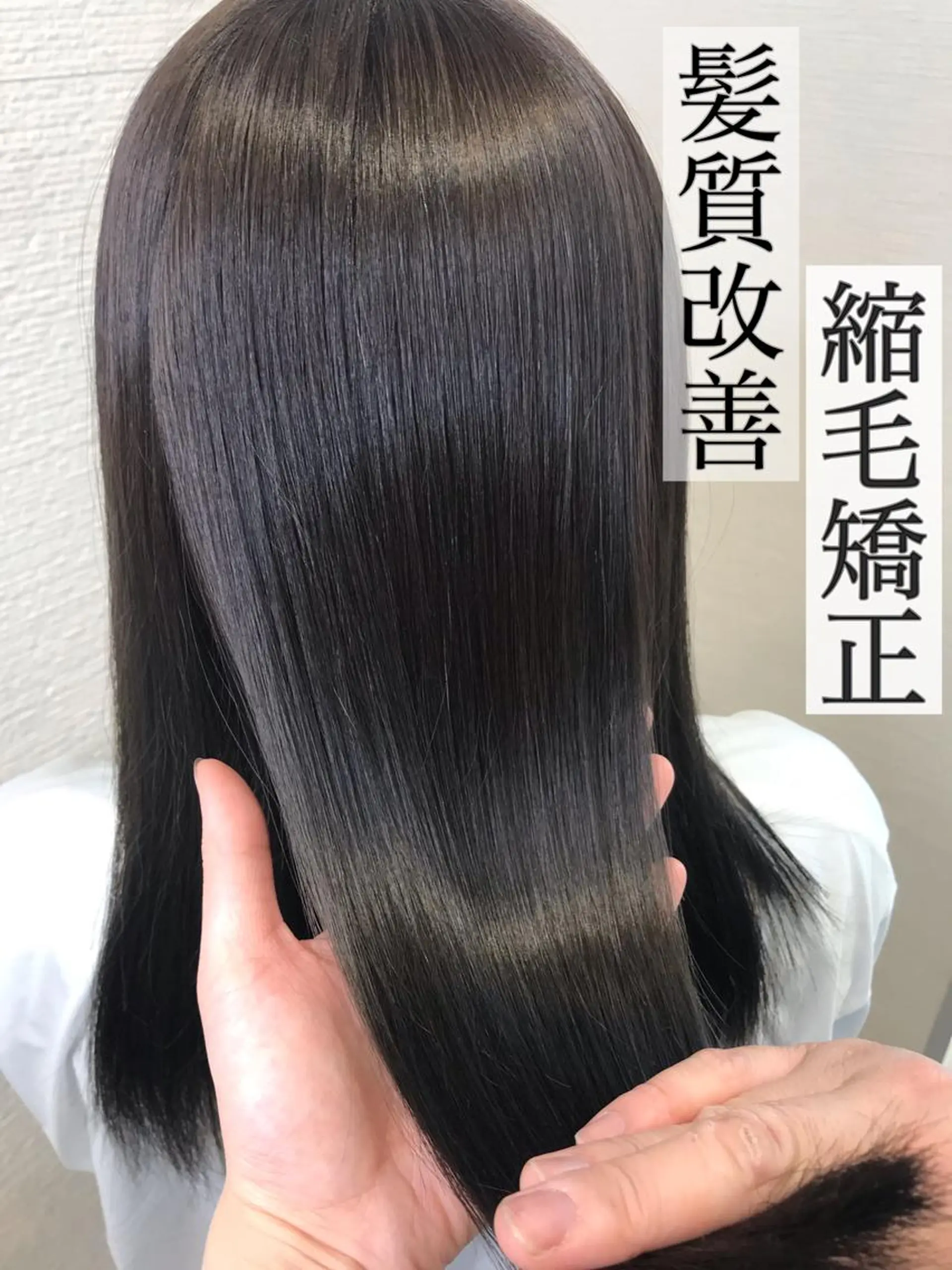 セミロング パーマ 髪質改善 縮毛矯正 CURE nex the salon所属・清野 大のヘアスタイル