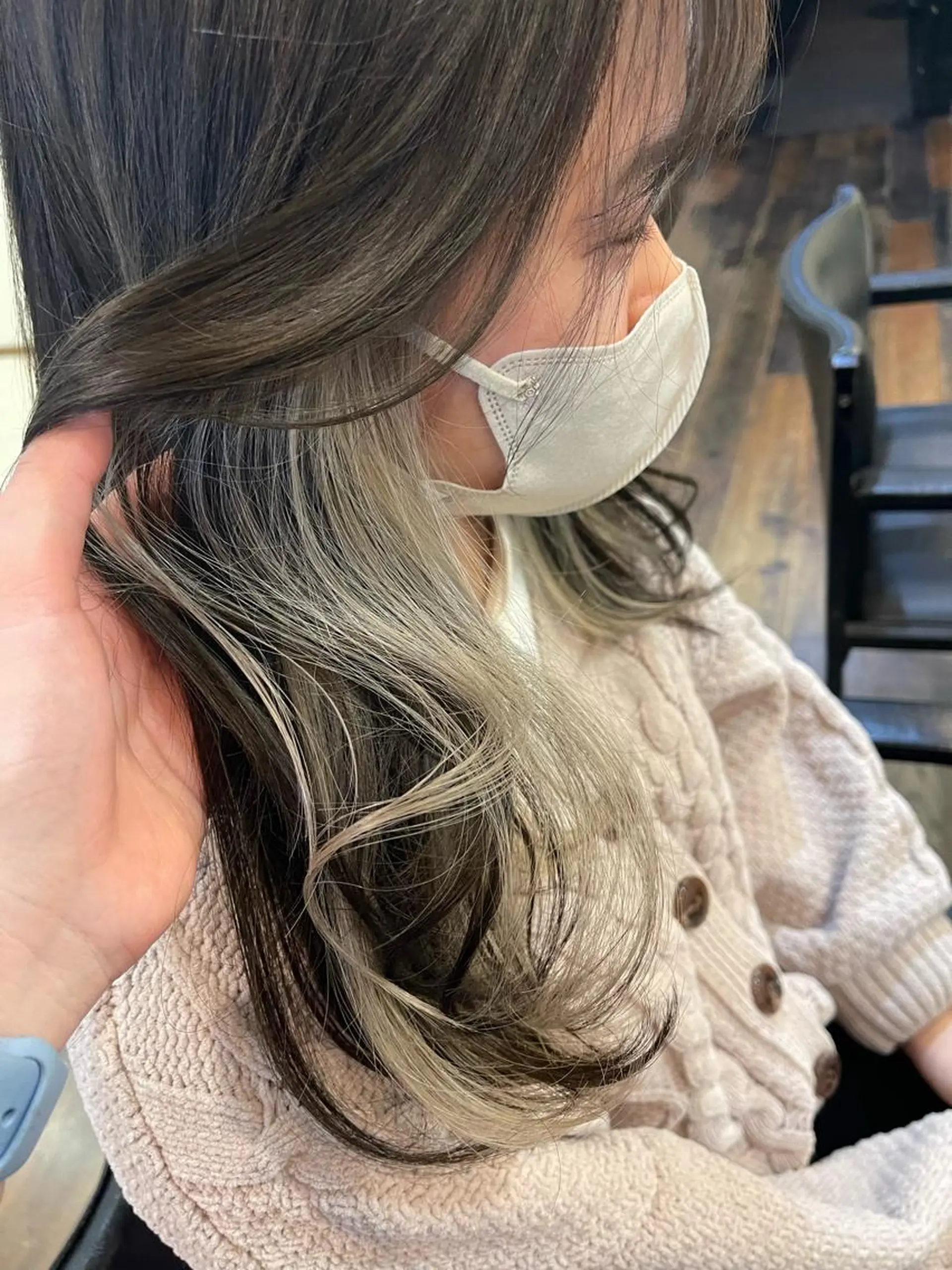 ロング カット ヘアカラー トリートメント CEEK /NO.4所属・梶原 真帆のヘアスタイル