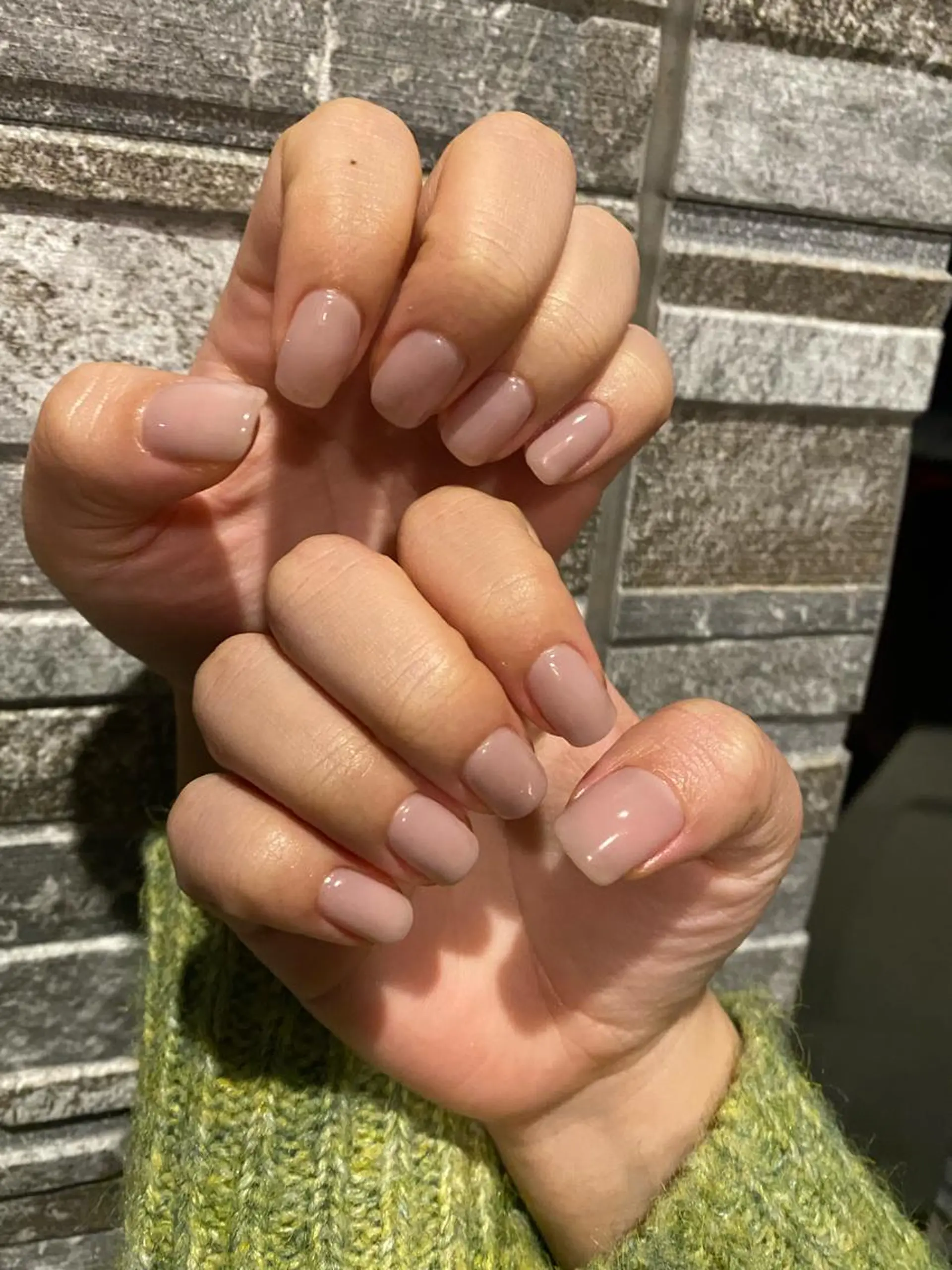 ネイル ワンカラーネイル ハンドネイル 自宅サロン FeelFreeのネイルデザイン