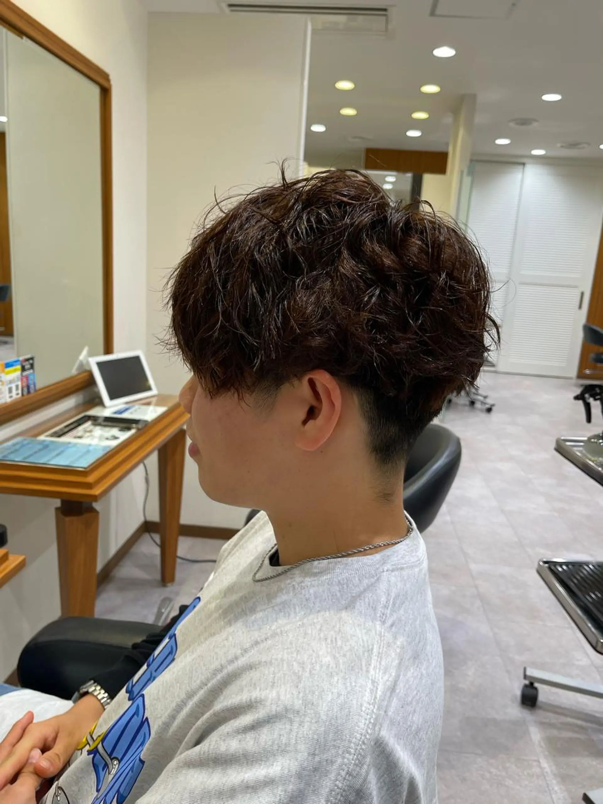 ミディアム パーマ メンズ ✂︎髪質改善・ Yuitoのヘアスタイル