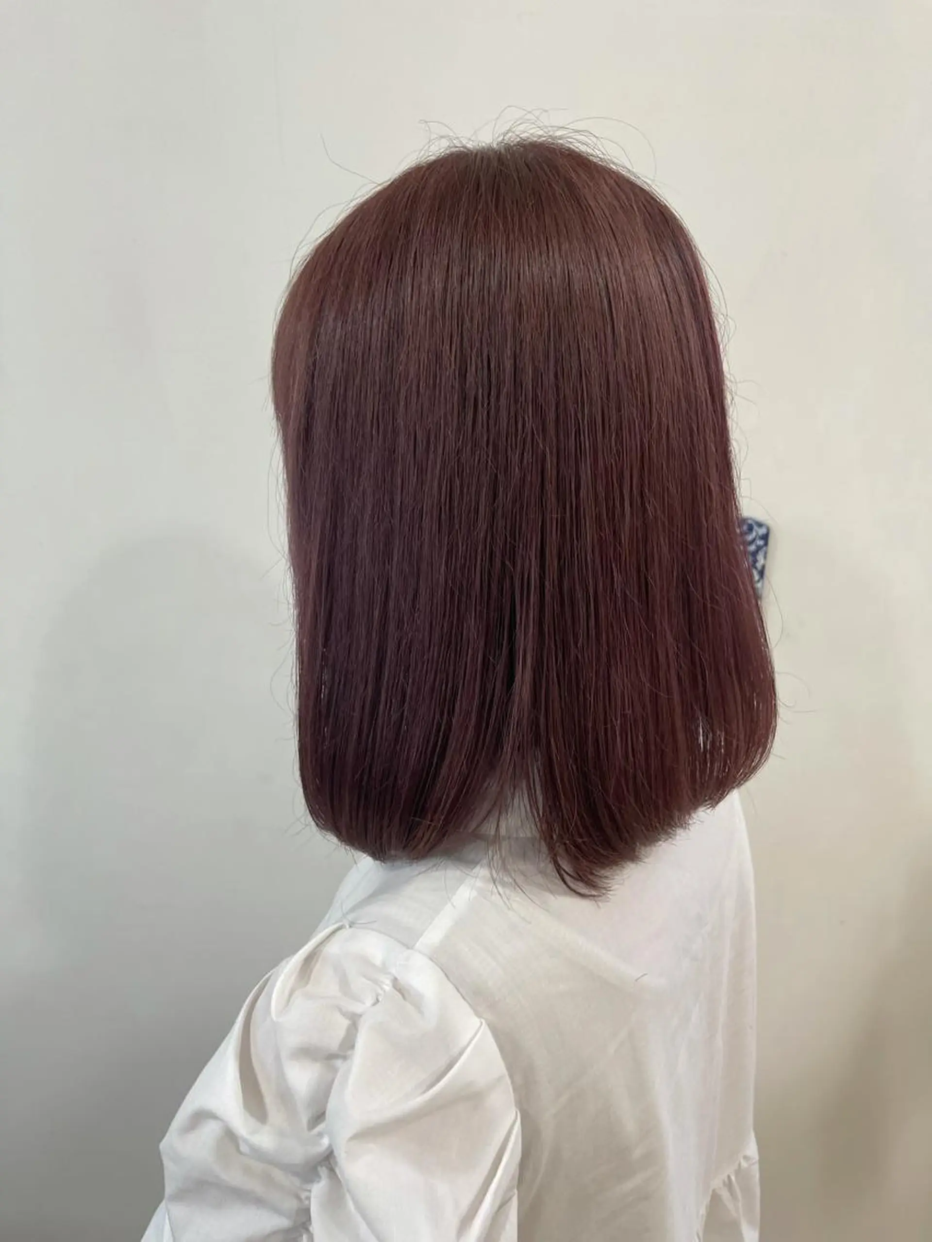 ミディアム カラー 間水 和樹のヘアスタイル