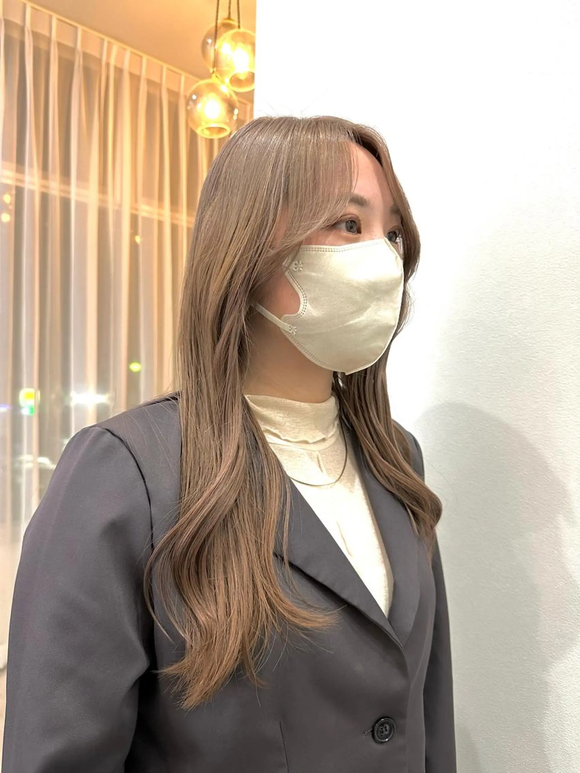 ロング benji名駅店所属・アライ ナタカのヘアスタイル