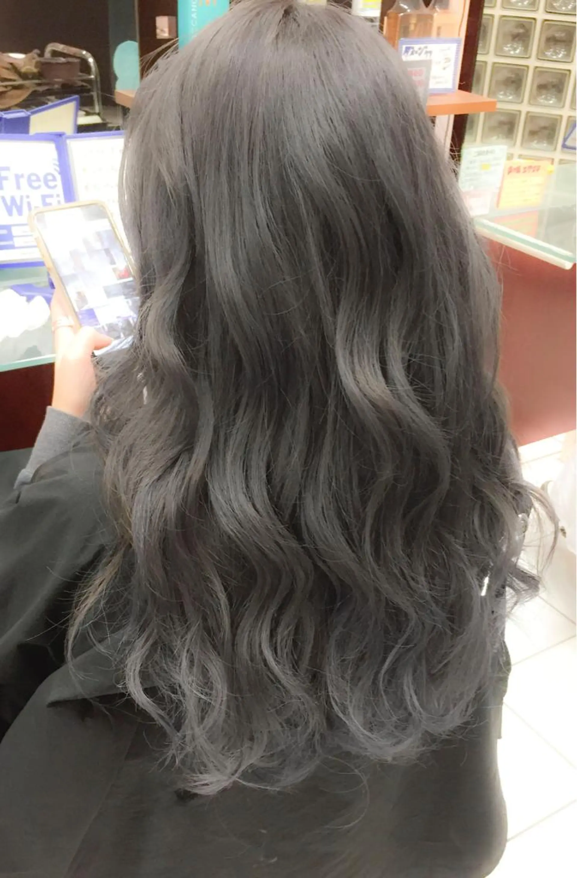 ロング カラー モテ髪透明感❤️ デイズヘアカラーのヘアスタイル