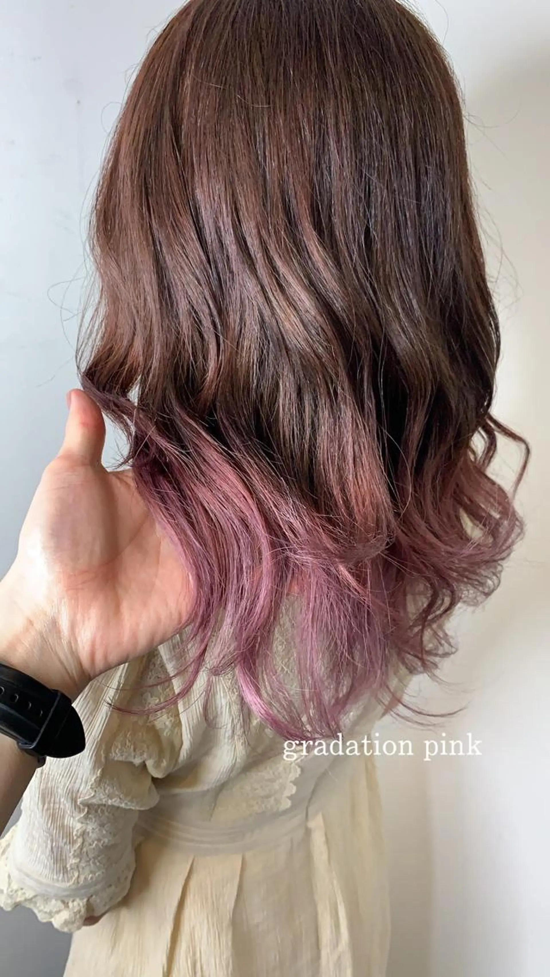 ロング カラー 🌈re-room EIKI🇰🇷のヘアスタイル