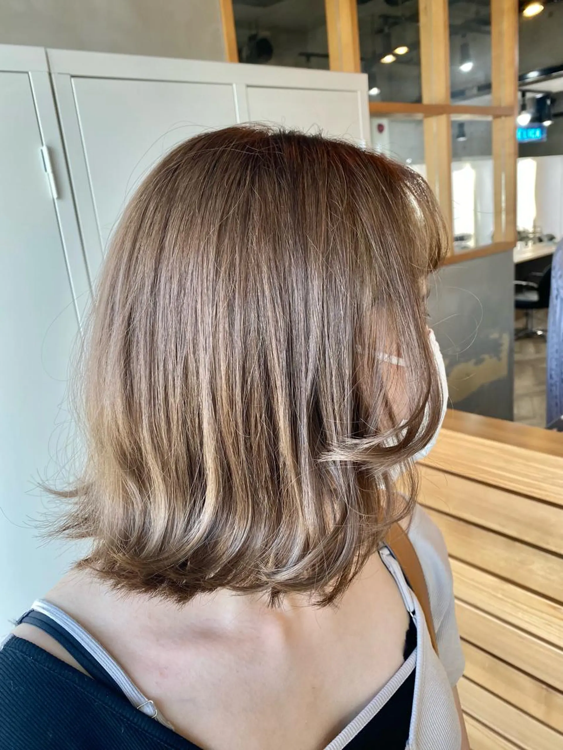 ミディアム アンジェリカ難波所属・的塲 優弥のヘアスタイル