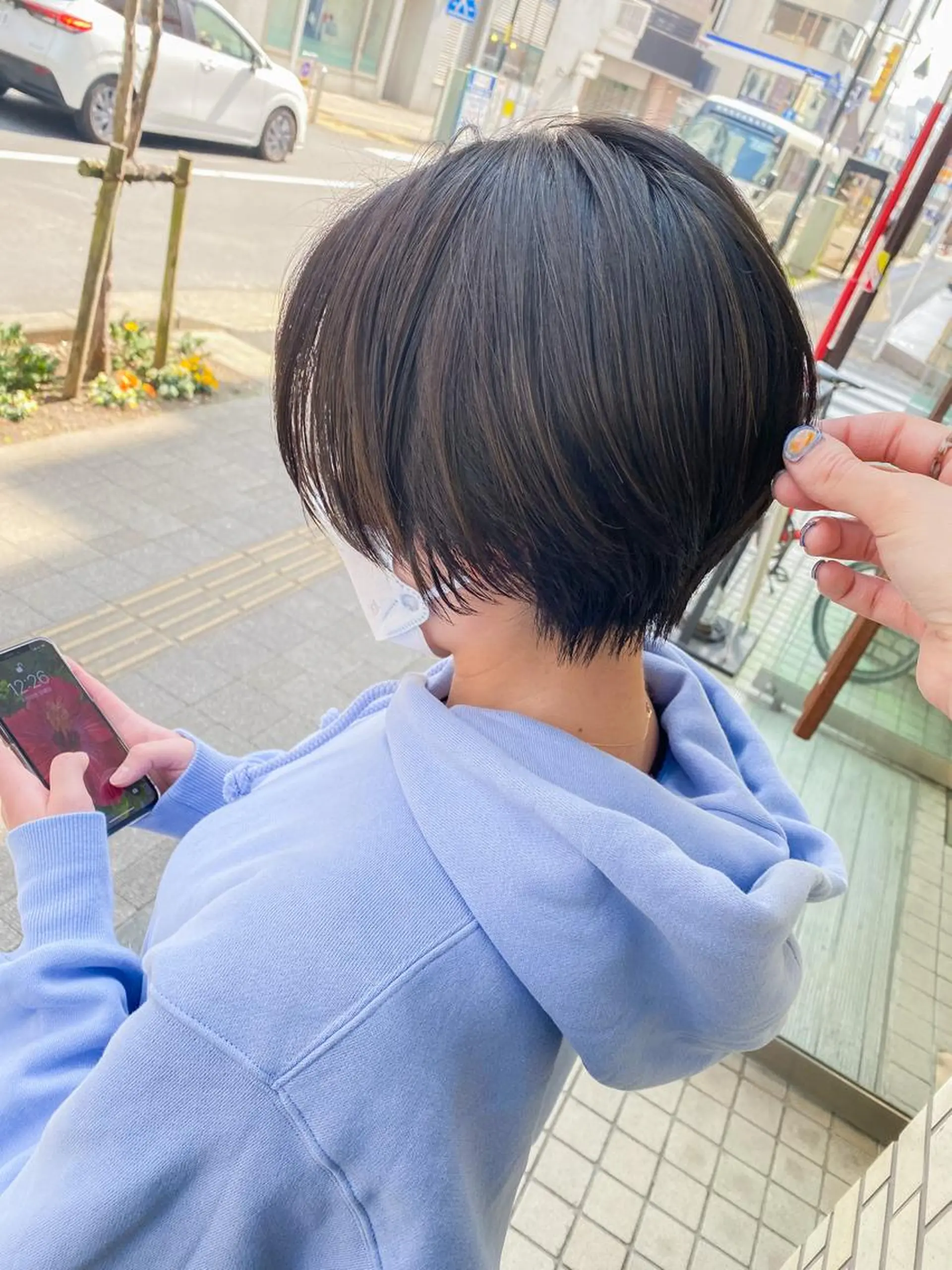 ショート カラー 韓国風スタイル 🍓MIZUKI🍓のヘアスタイル