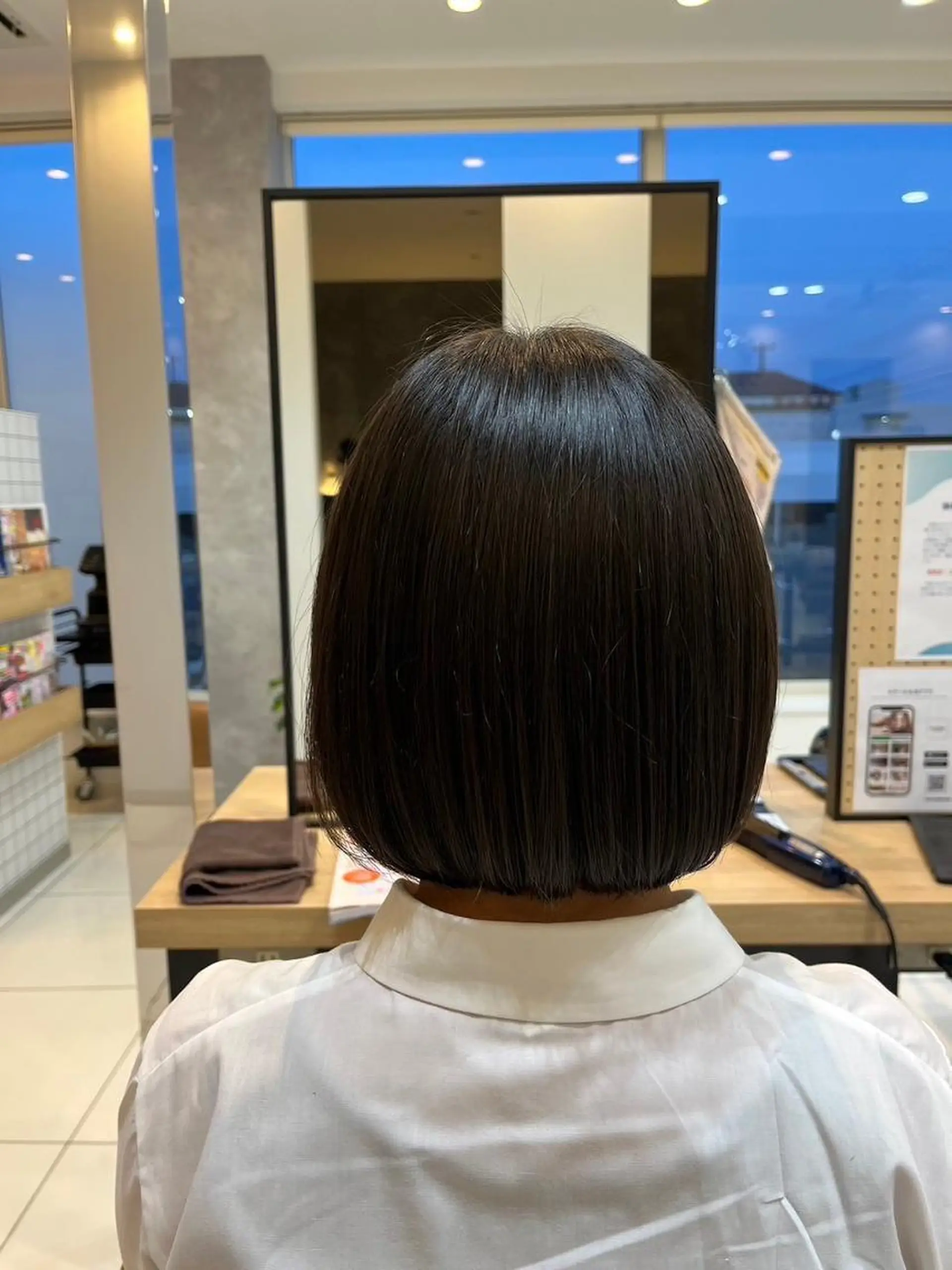 ミディアム ルクール柏崎店　太田 真理子のヘアスタイル