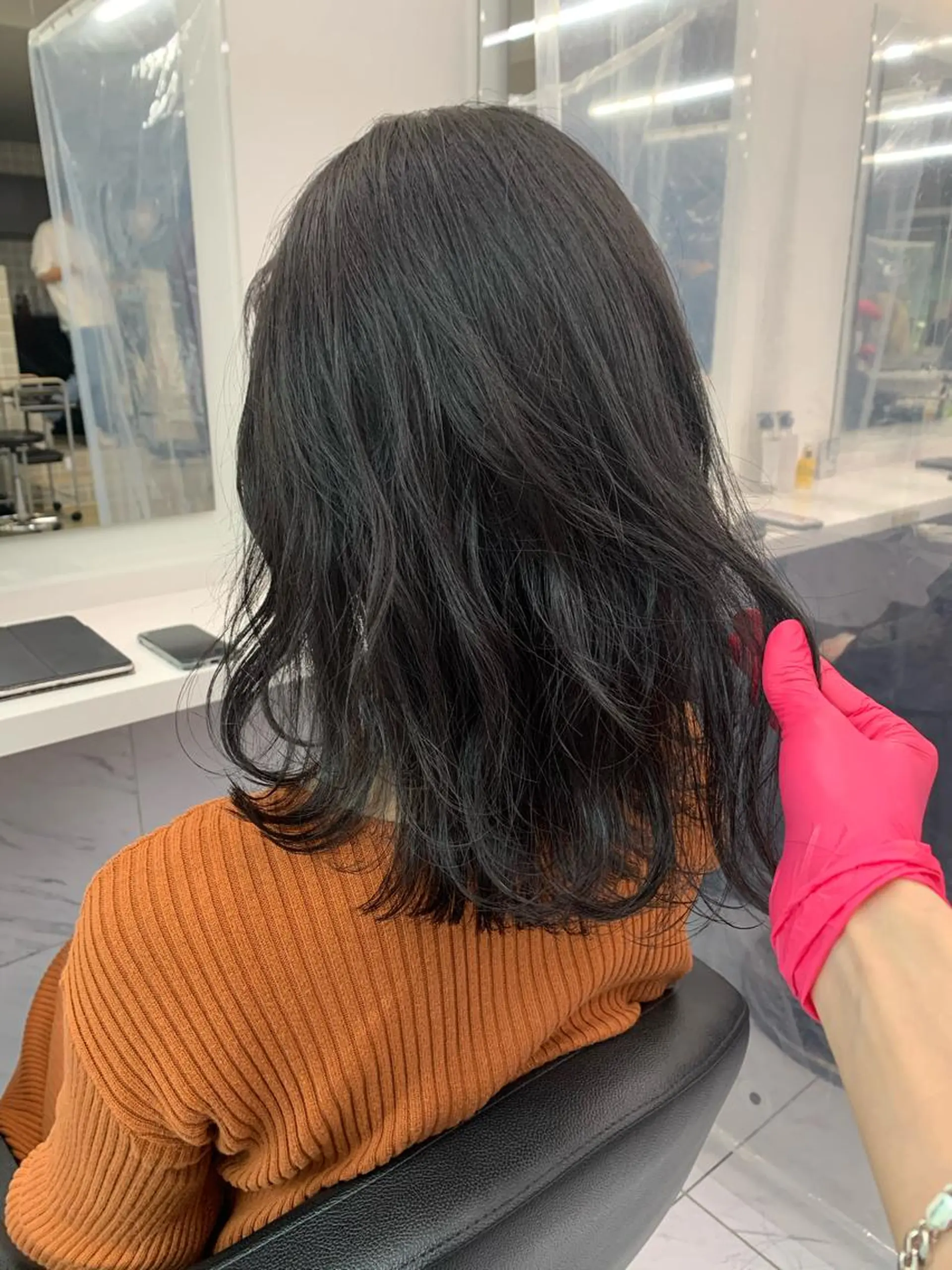 セミロング 【美容室が苦手な方 専問美容室】MIHOのヘアスタイル