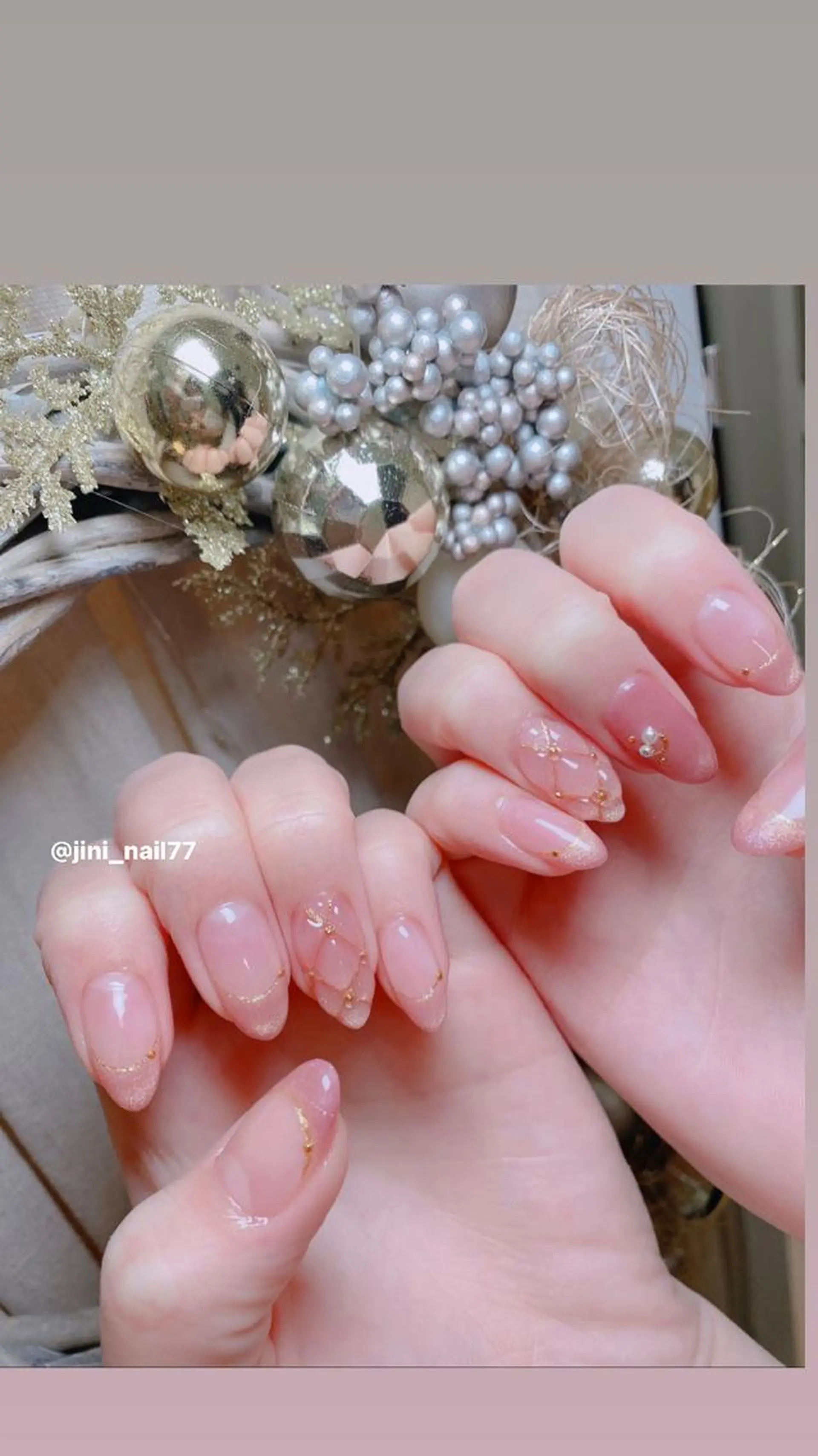 ネイル ハンドネイル JINI NAIL所属・ジニ ネイルのネイルデザイン