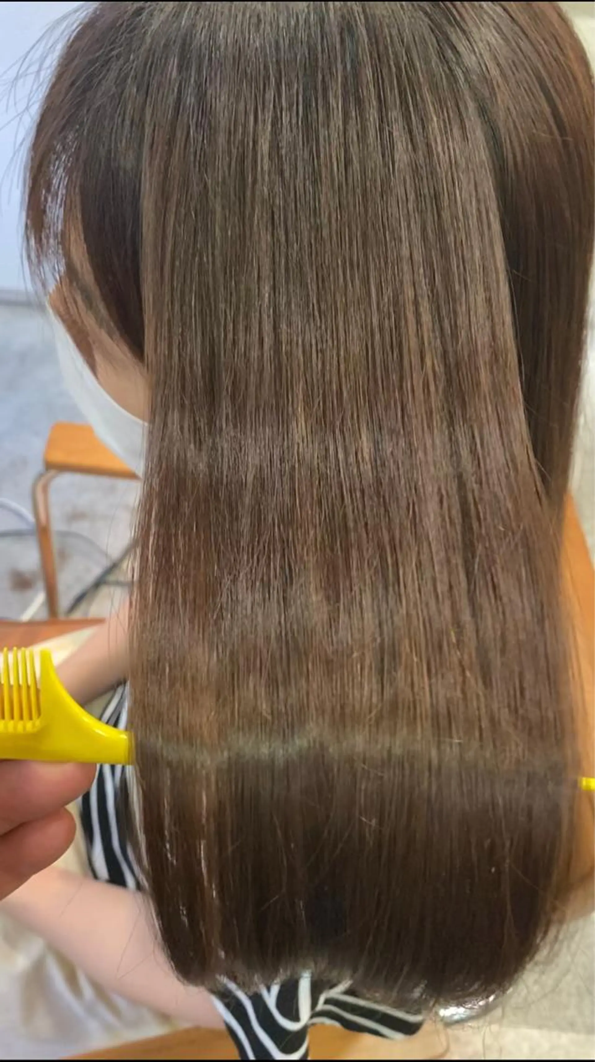 ロング 縮毛矯正 カット 縮毛矯正 トリートメント CHAINON 木原崇了のヘアスタイル