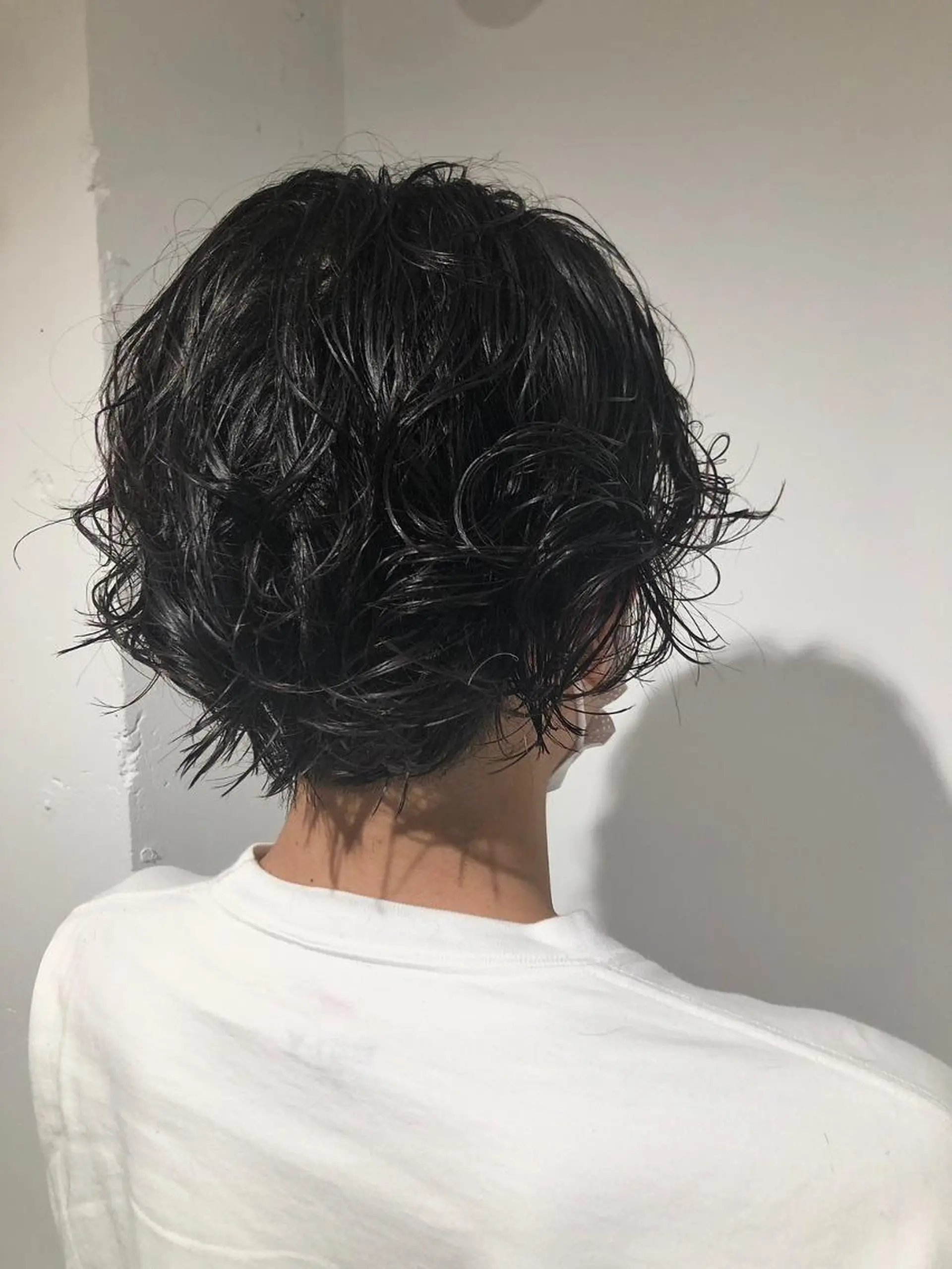 ショート パーマ くせ毛 ショートヘア ツイストパーマ 高橋 英彦のヘアスタイル