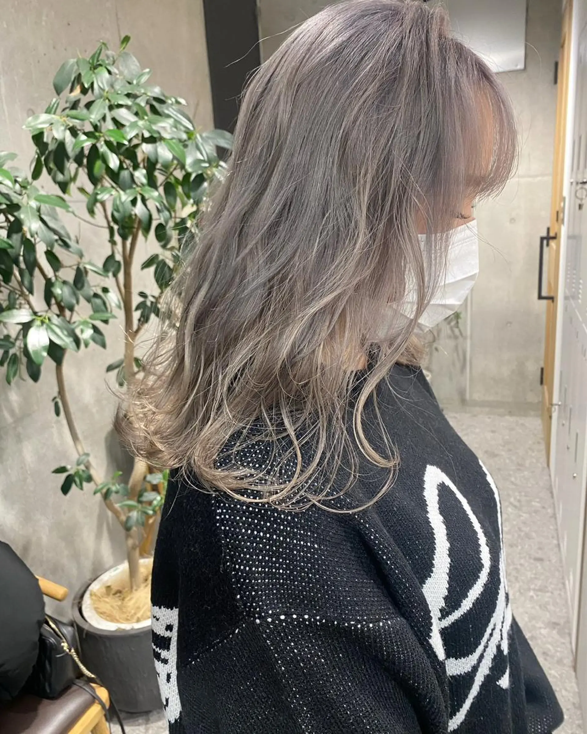 セミロング ︎🤎W color MIYU‎🤎のヘアスタイル