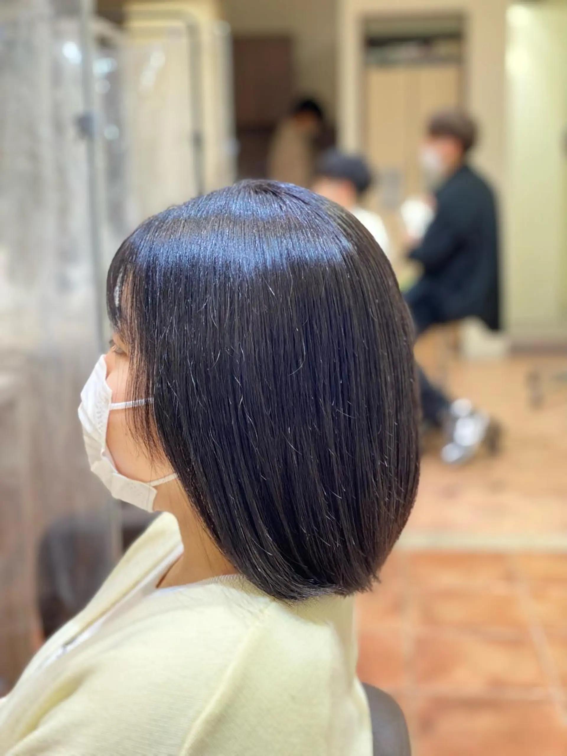 ミディアム ボブ 小顔カット トリートメント 🍀艶髪.美髪🍀 岡部恒輝のヘアスタイル