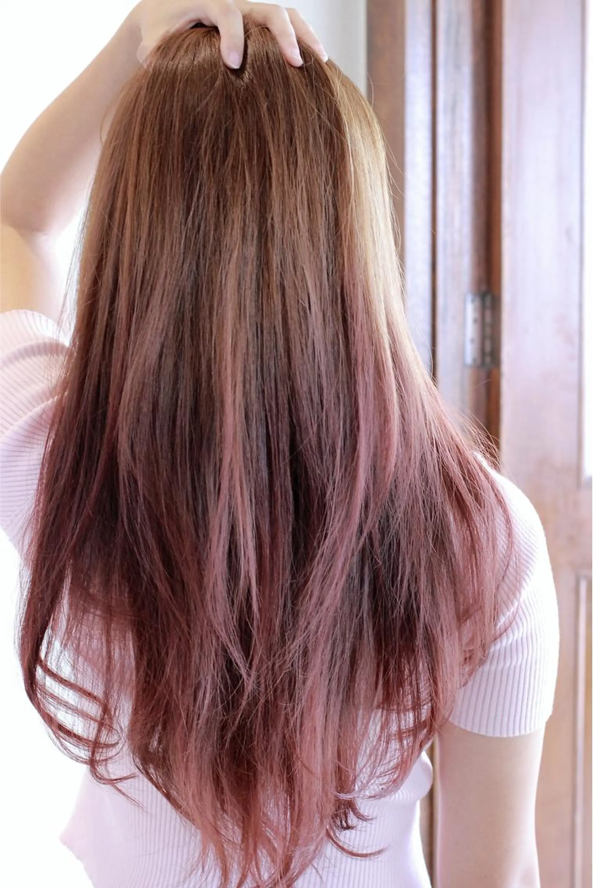 ミディアム カラー イルミナカラー カット ヘアカラー grand juteのヘアスタイル