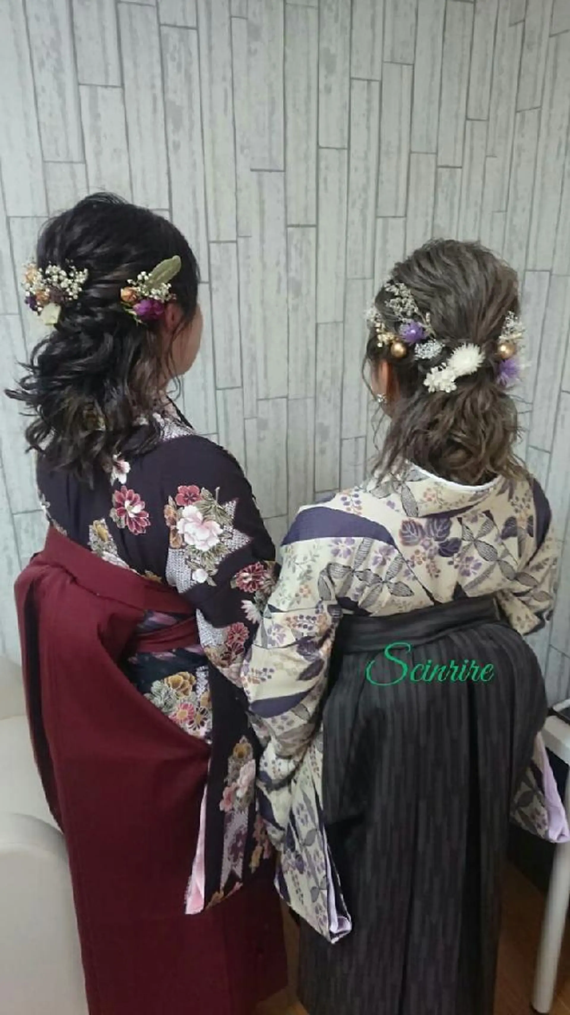 ヘアアレンジ scinrire サンリールのマツエク・マツパデザイン