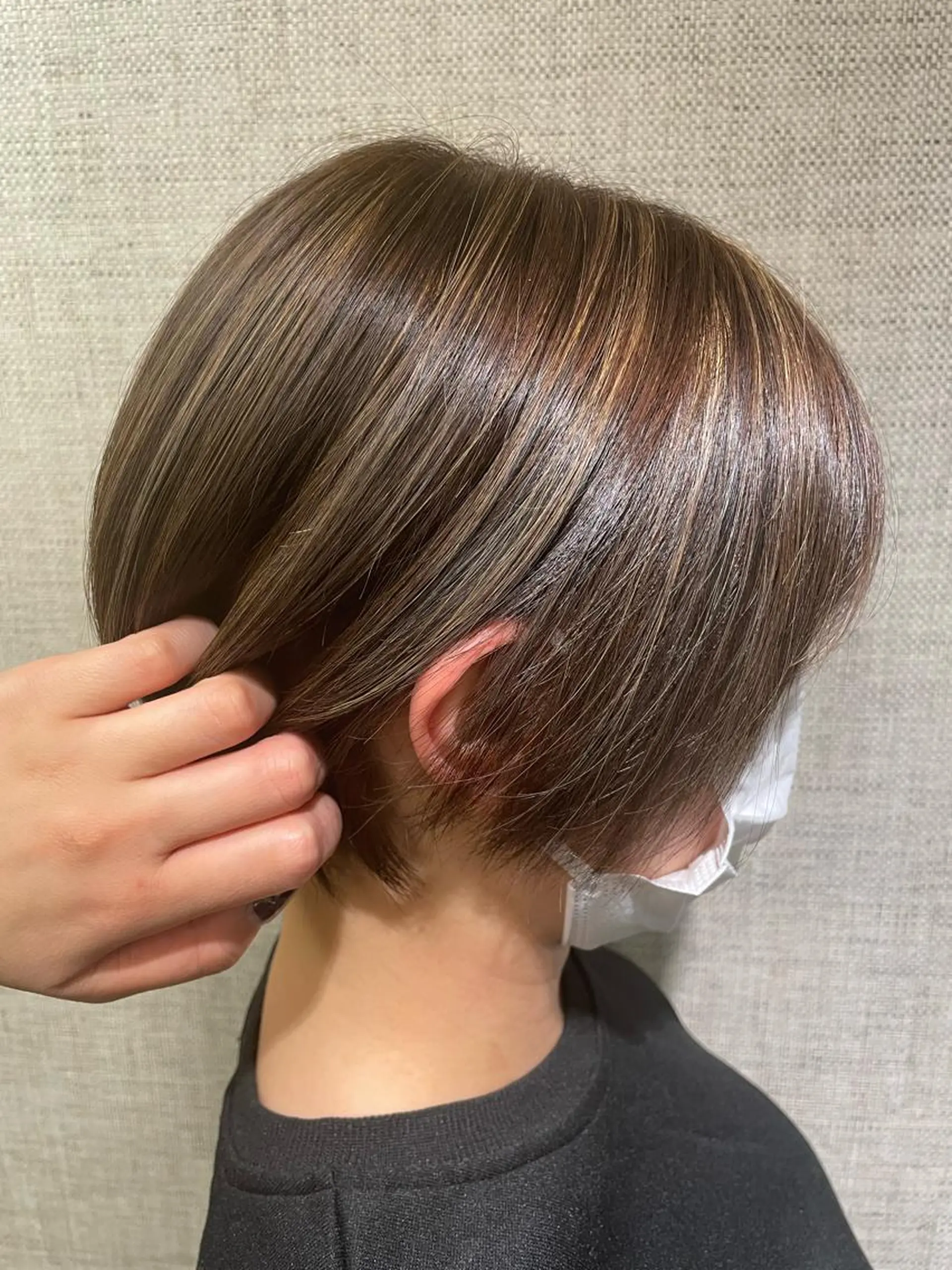 ショート カラー ハイライトカラー ハイライト ユヅキ 【8月限定クーポン】のヘアスタイル