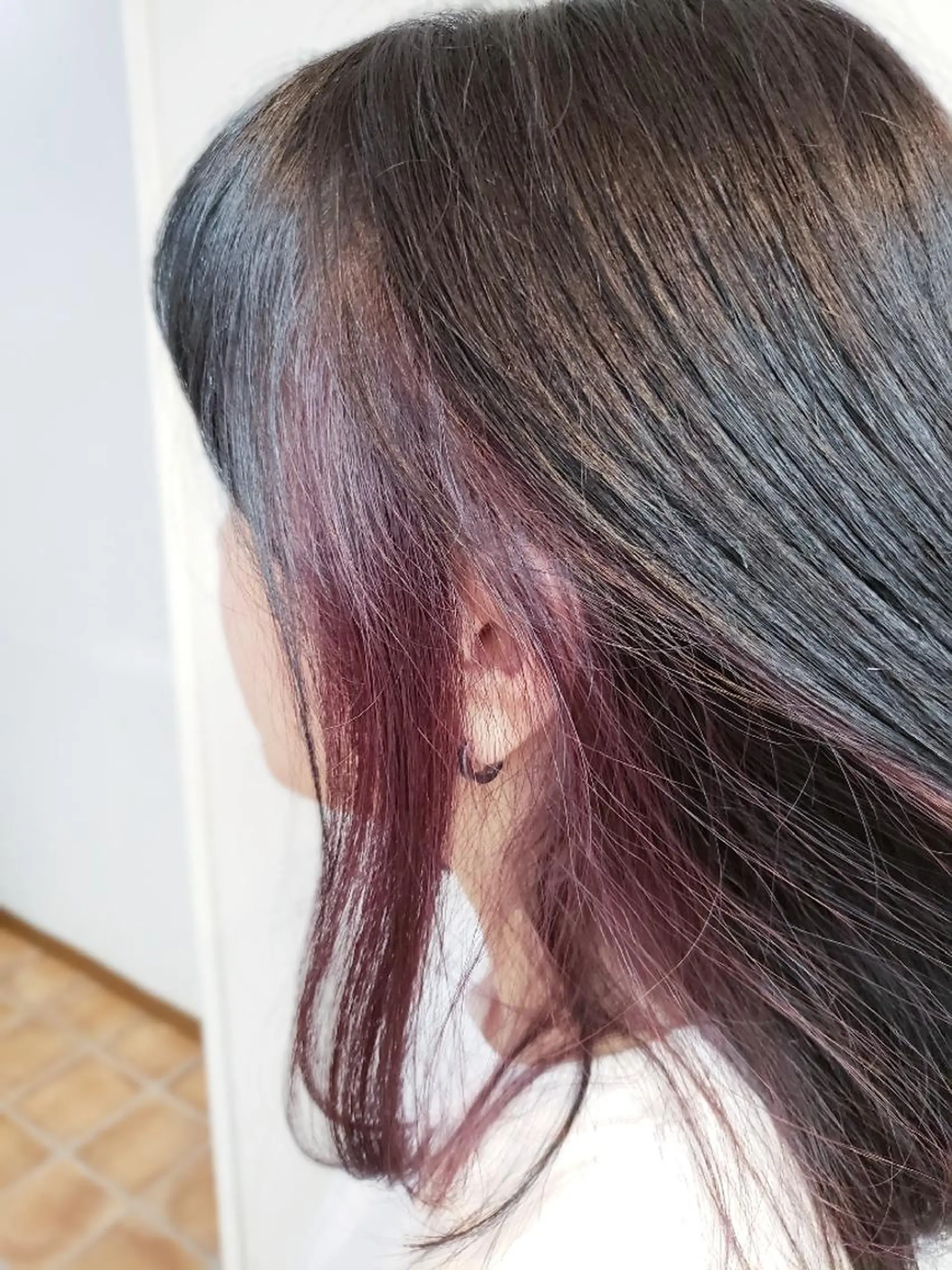 カラー ミディアム 💜𝑳𝑼𝑵𝑨 🌻母良田愛美🌻のヘアスタイル