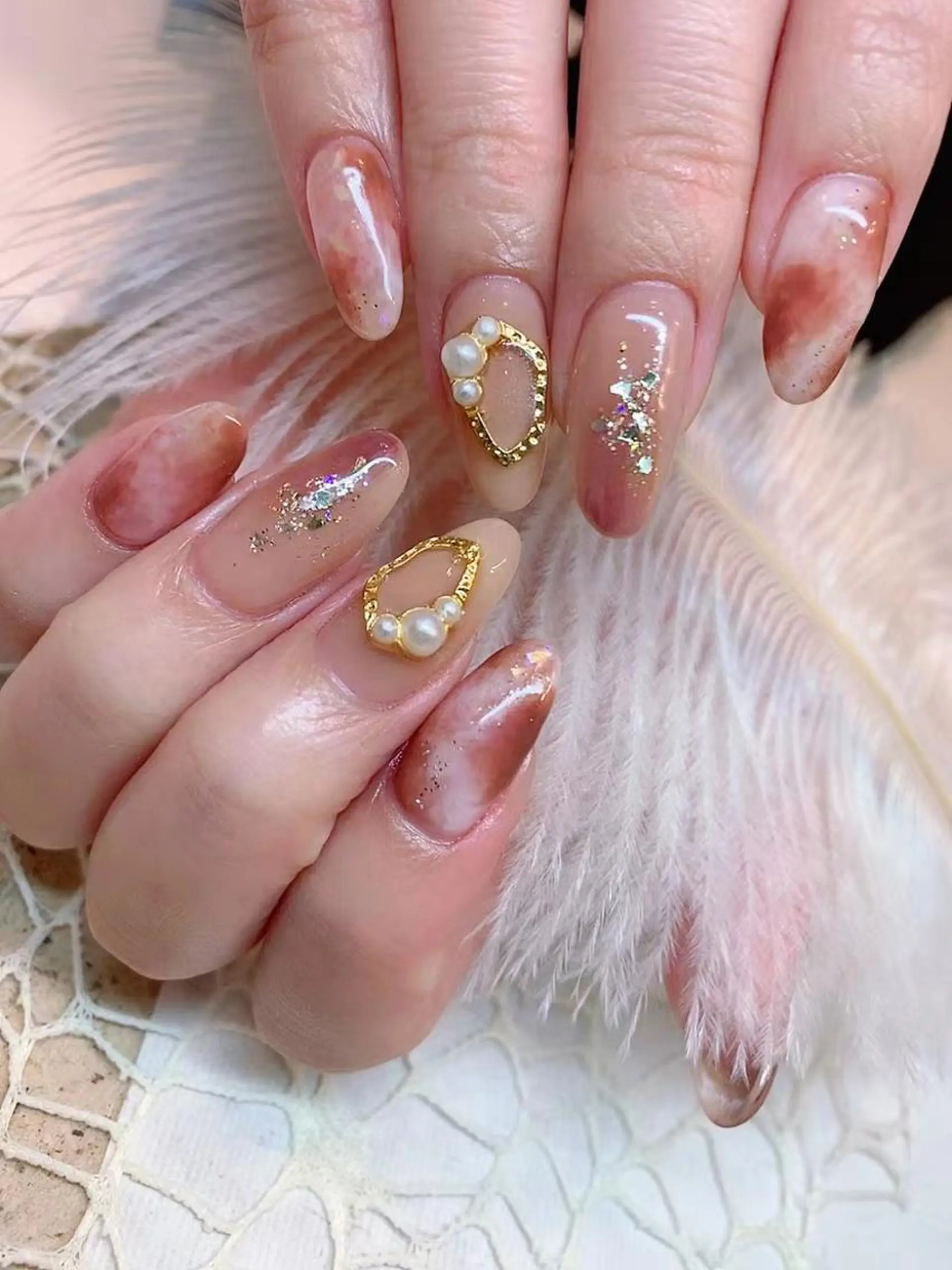 ネイル 長さだし専門店 M2　rikaのネイルデザイン