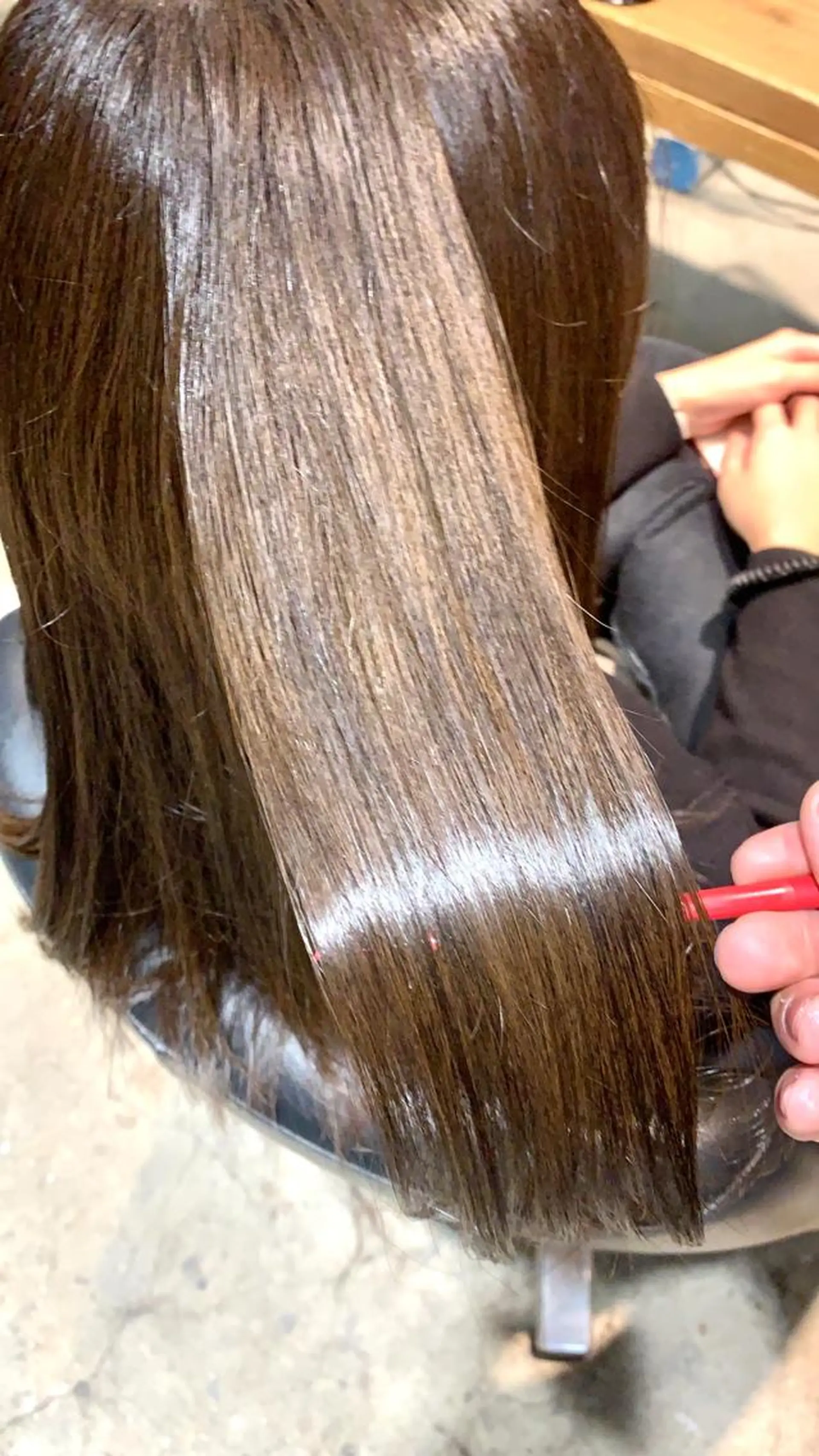 ロング カラー パーマ 🌈艶髪/髪質改善 新宿itouのヘアスタイル