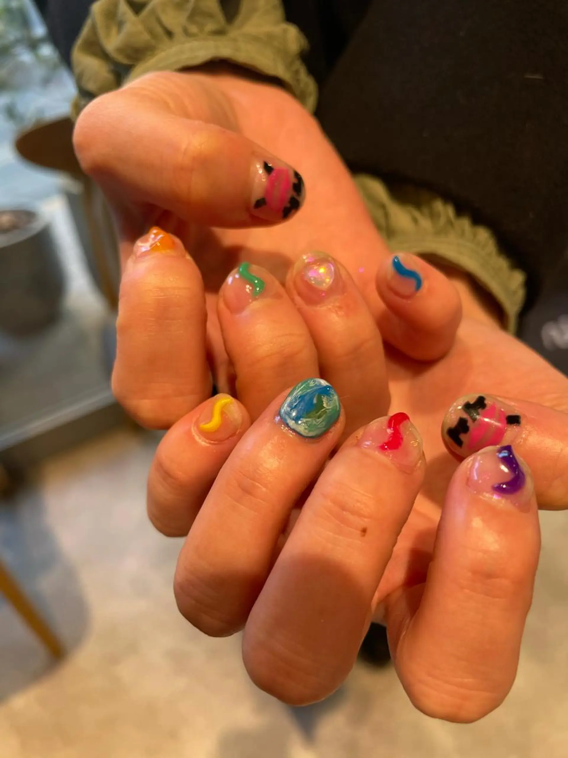 ネイル デザインカラー 🎀REINA🎀のヘアスタイル