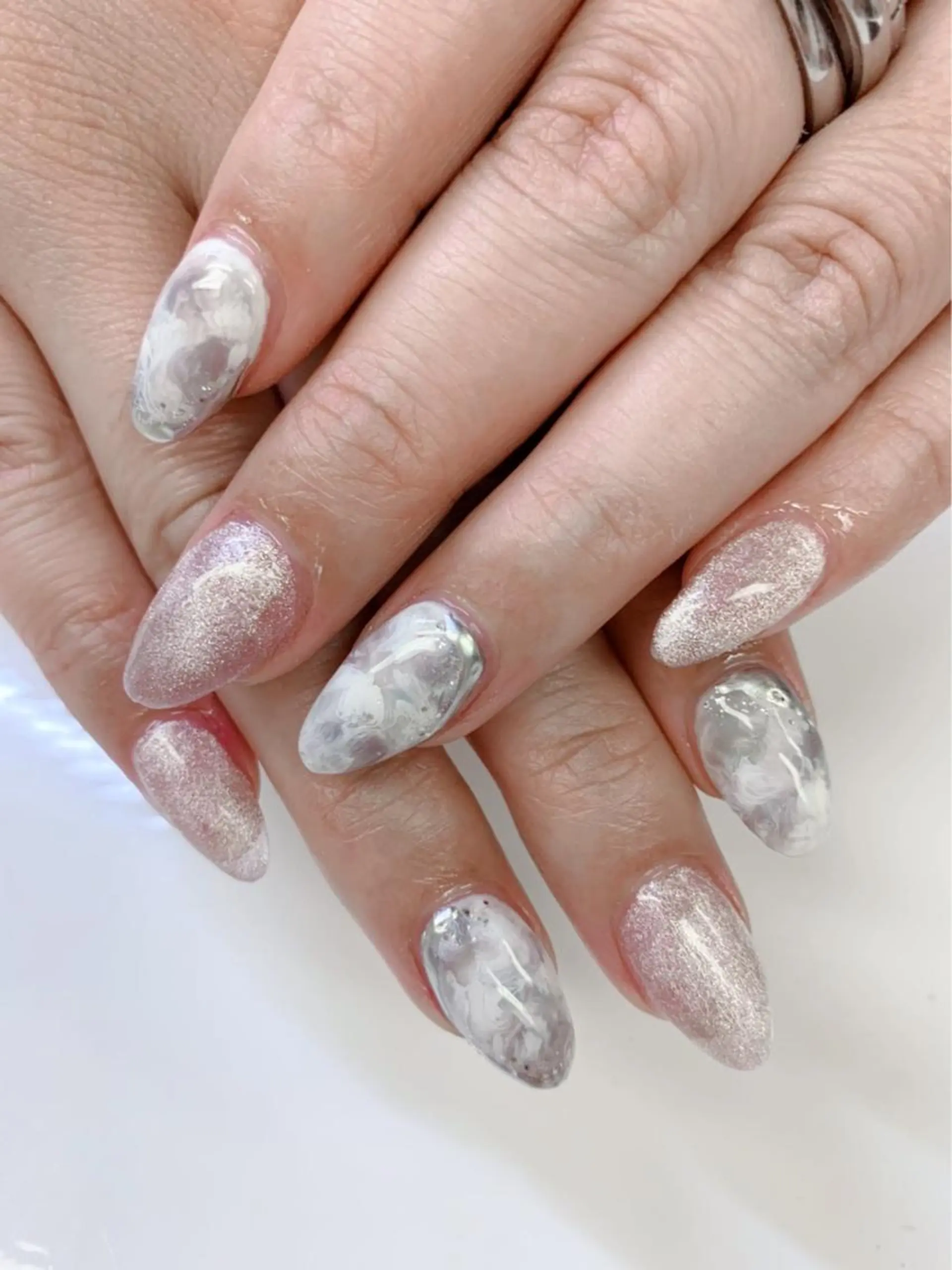 ショート ハンドネイル JNA認定講師🌸 RIEのネイルデザイン