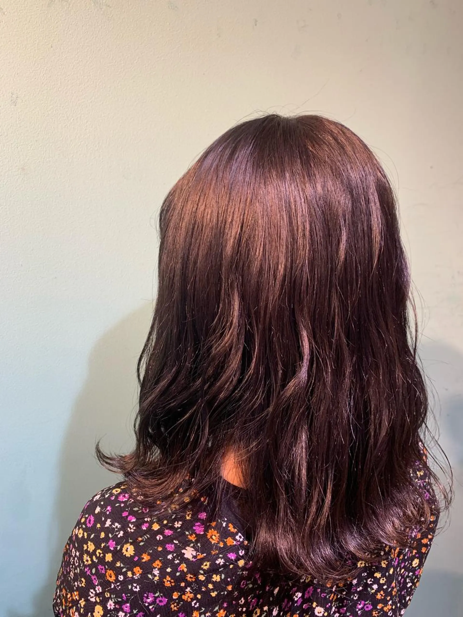 ミディアム カラー 高橋友里亜 /フリーランスのヘアスタイル