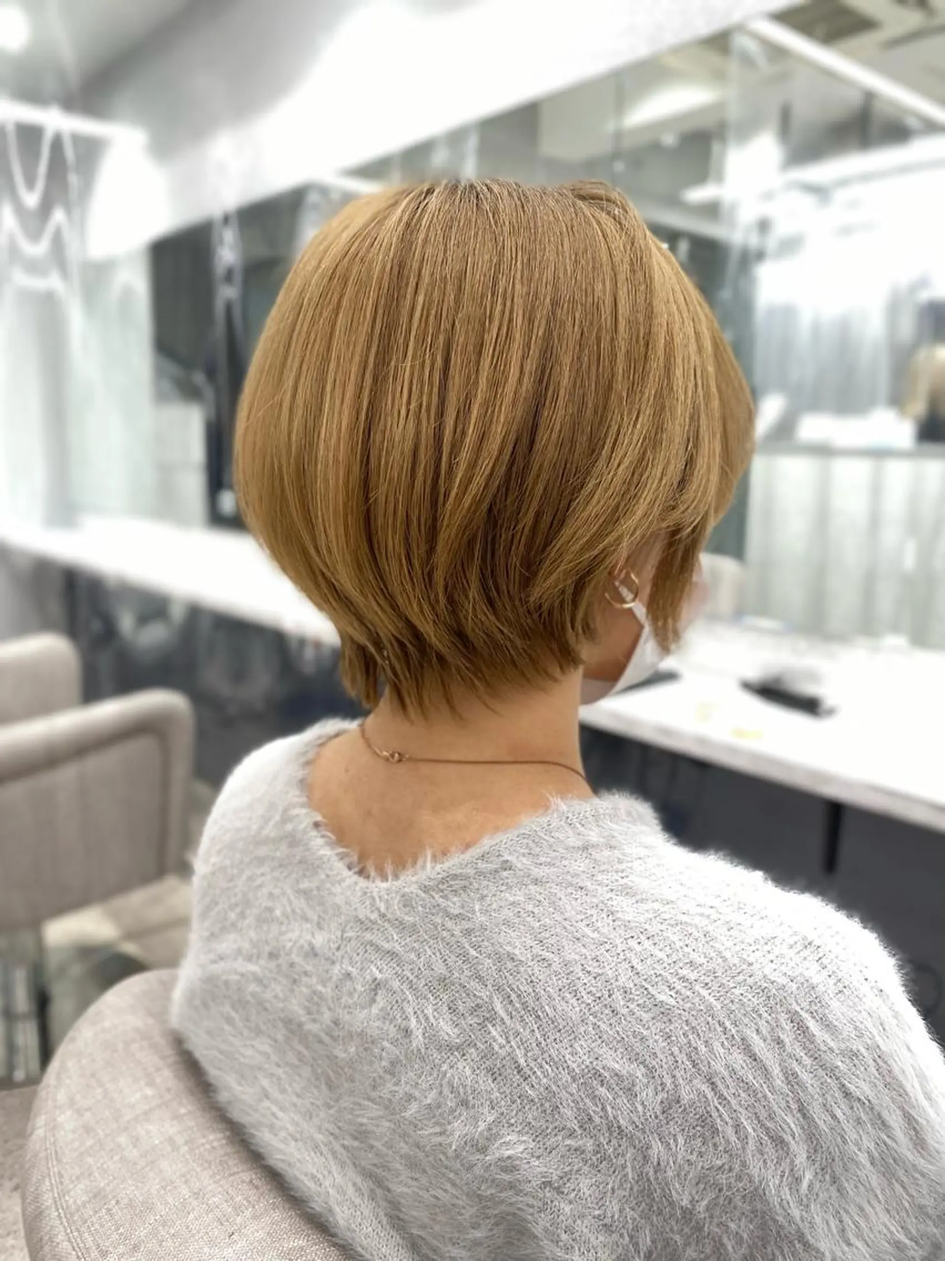 ショート カット トリートメント 京都レイヤーカット/ 縮毛矯正/羽柴りくのヘアスタイル