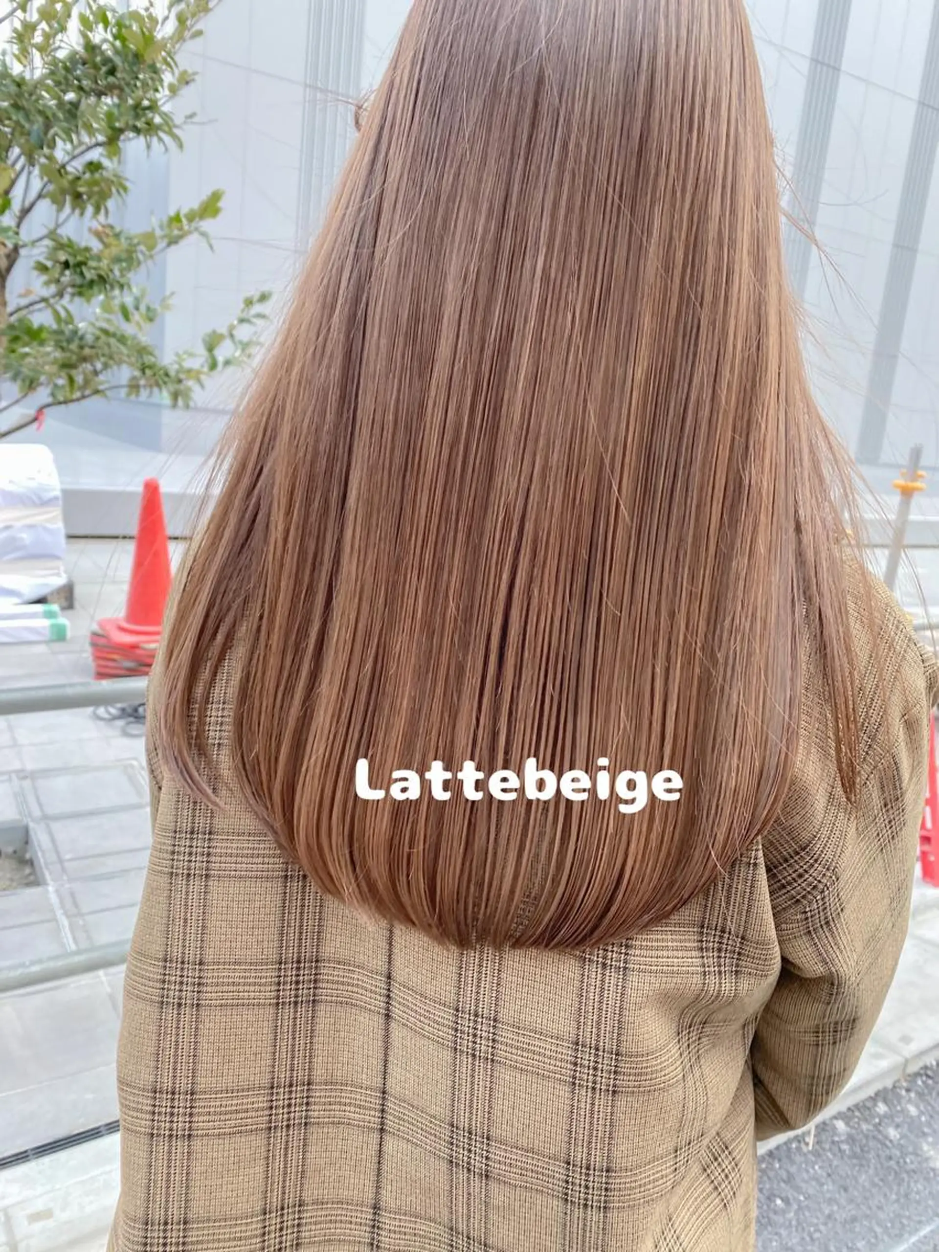 セミロング カラー Joule銀座 石山あやのヘアスタイル