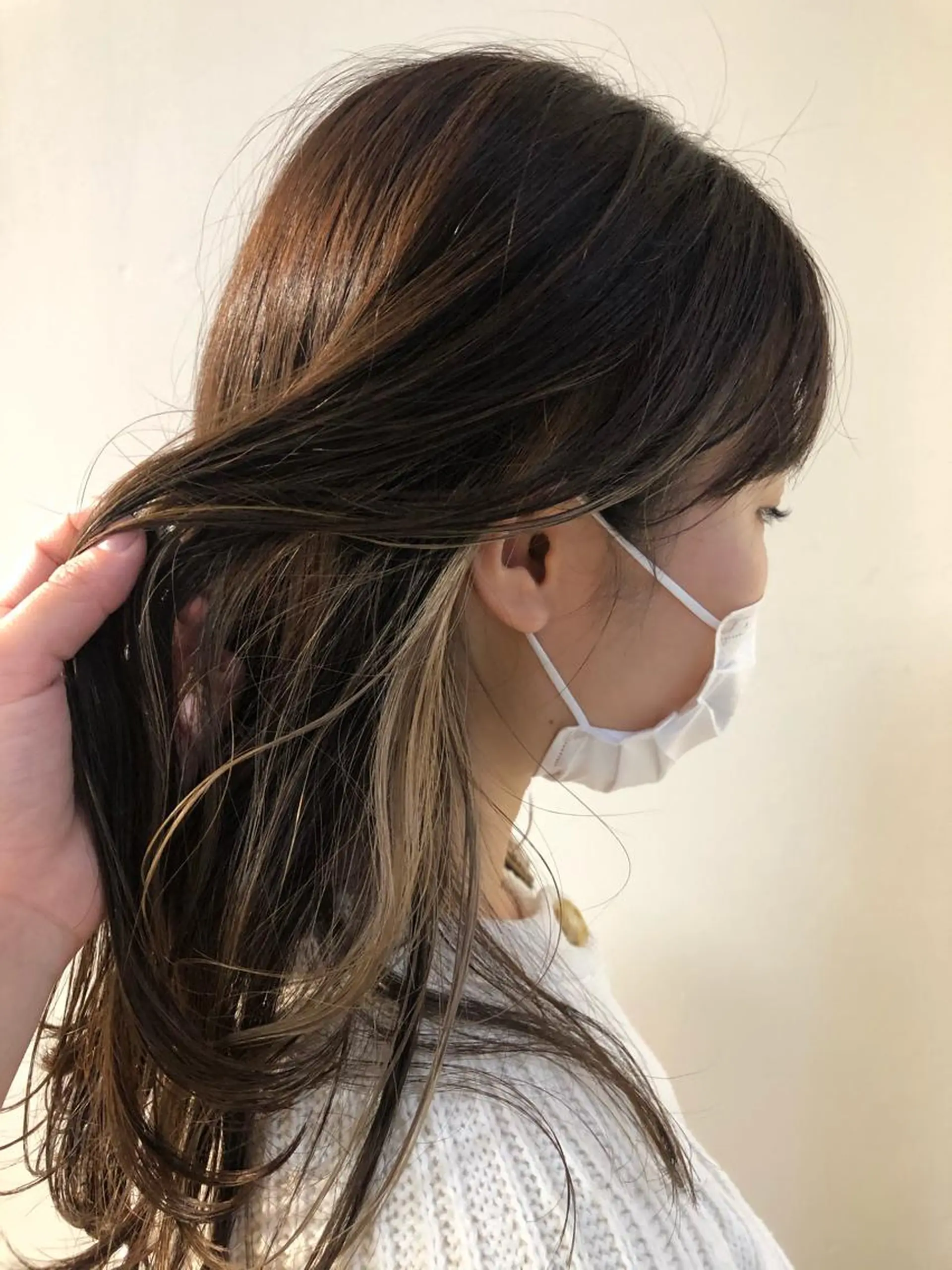 セミロング 🫧tomoka 透明感カラー🫧のヘアスタイル