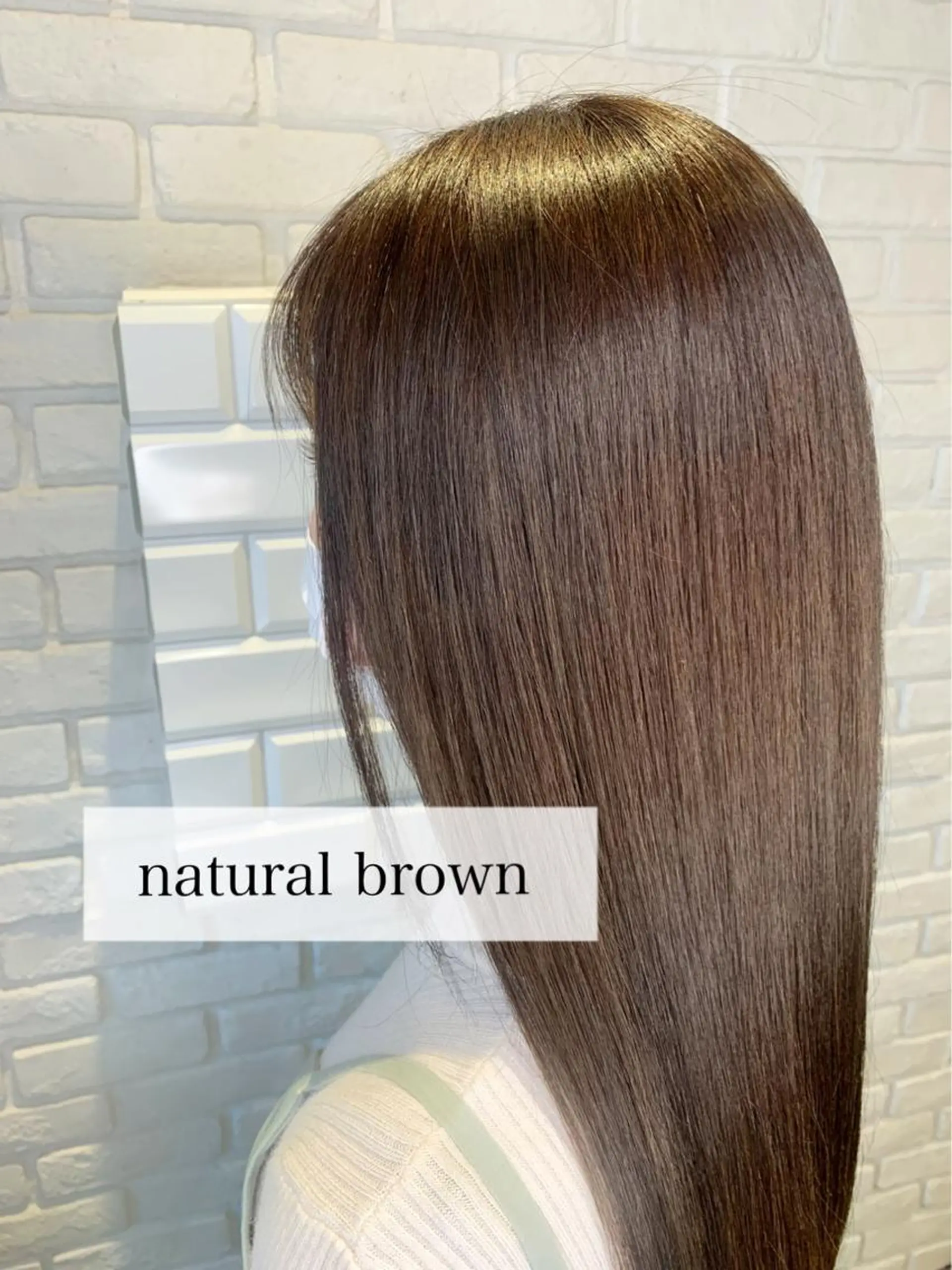 ロング カラー パーマ 髪質改善/縮毛矯正 艶カラー/珠聡のヘアスタイル