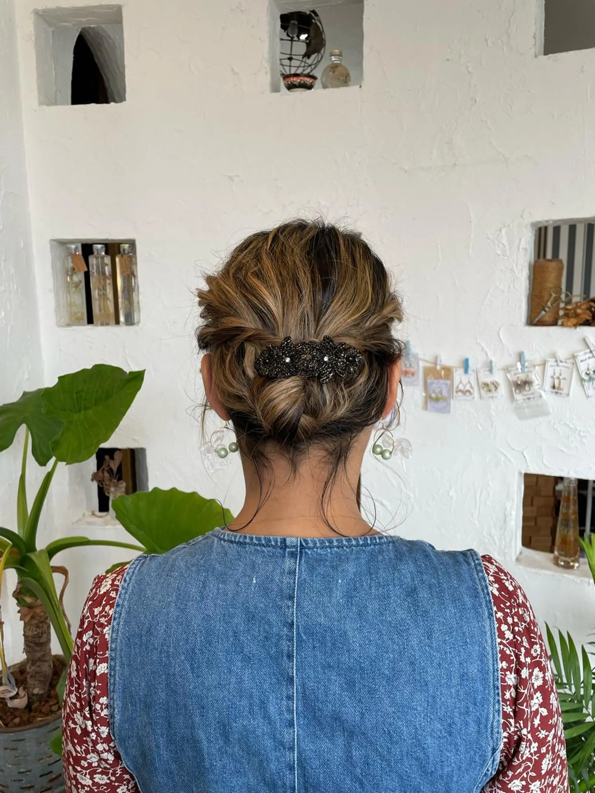 ヘアアレンジ ヘアセット 🌸小掛🌸 豊橋外国人風カラーのヘアスタイル