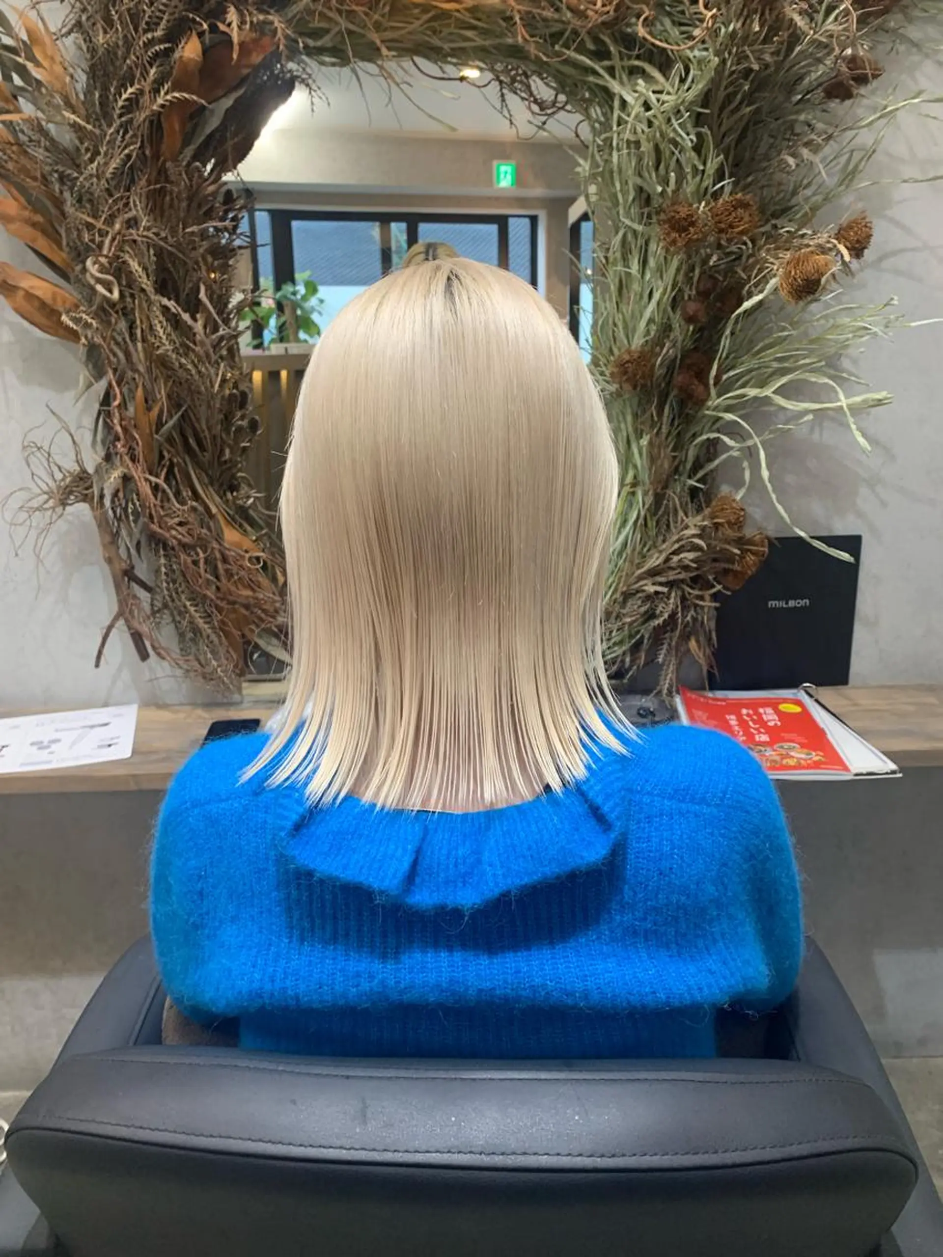 ミディアム カラー ヘアカラー トリートメント Haru/THREE …by velvetのヘアスタイル