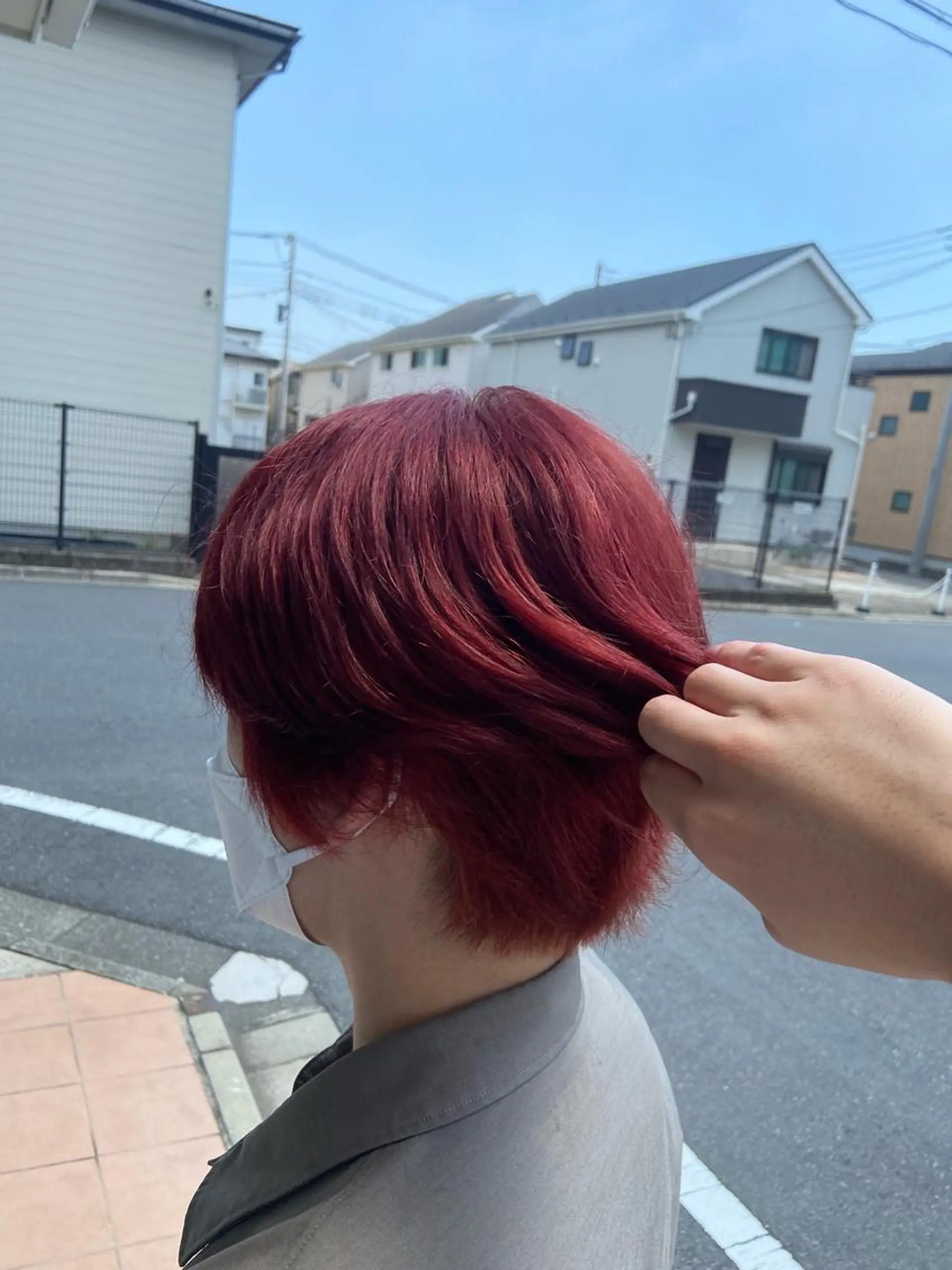 カラー メンズ 🪼高評価🪼 💎柴崎の藤咲💎のヘアスタイル