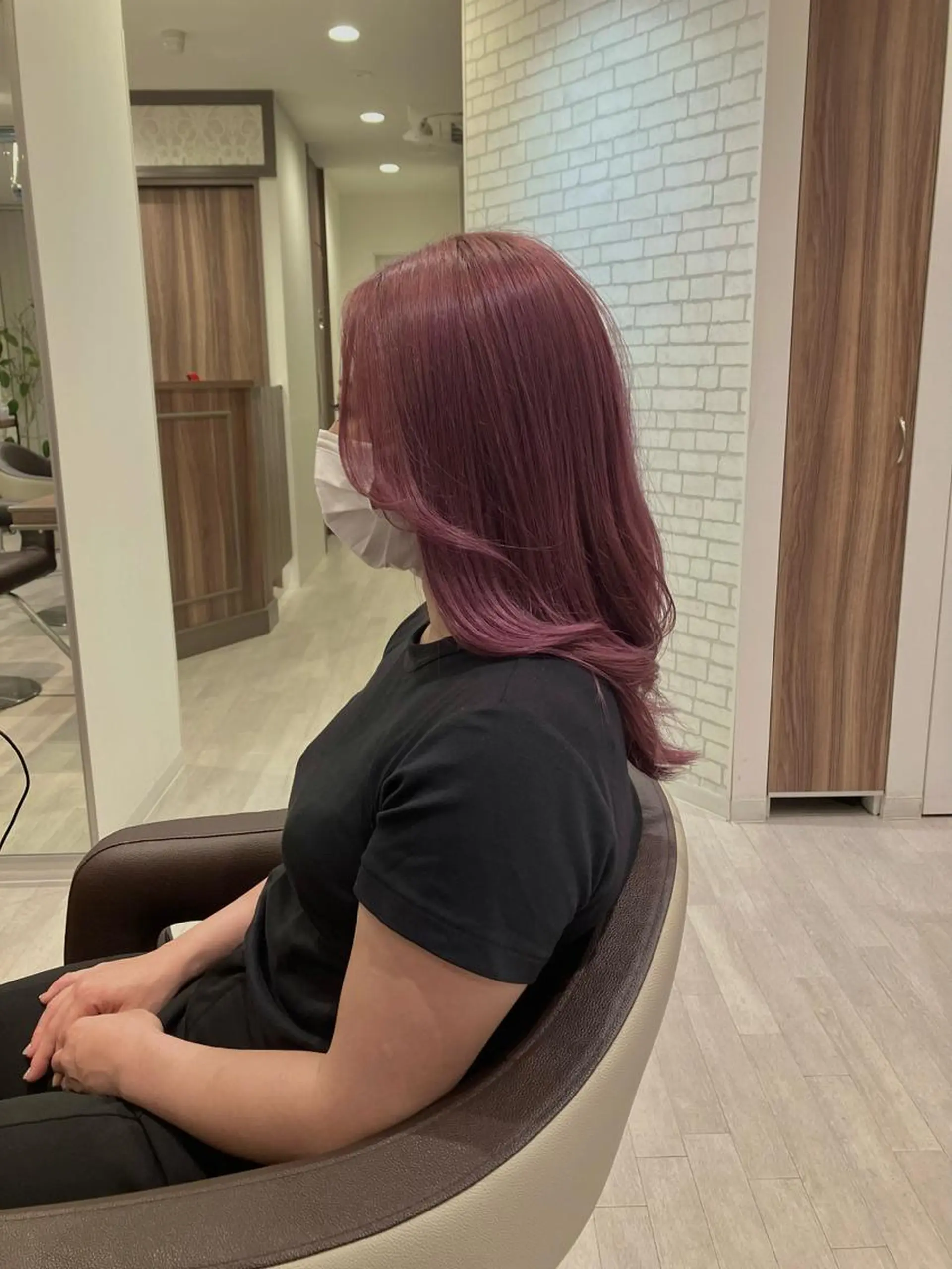 ロング カラー ヘアカラー Re:st所属・Miyavi/カラー ショートボブのヘアスタイル