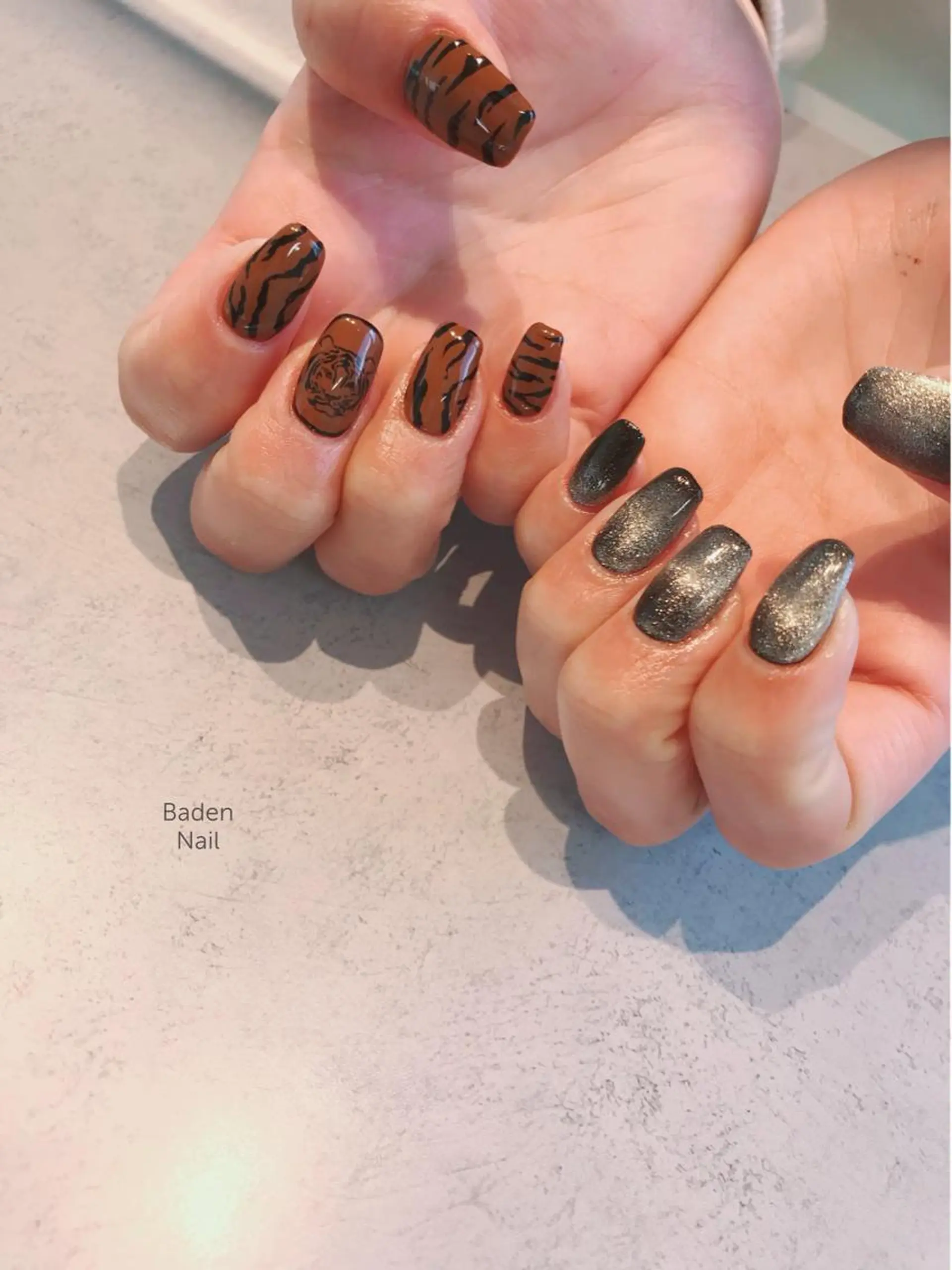 ネイル マグネットネイル Baden Nail ﾊﾞ-ﾃﾞﾝ ﾈｲﾙのネイルデザイン