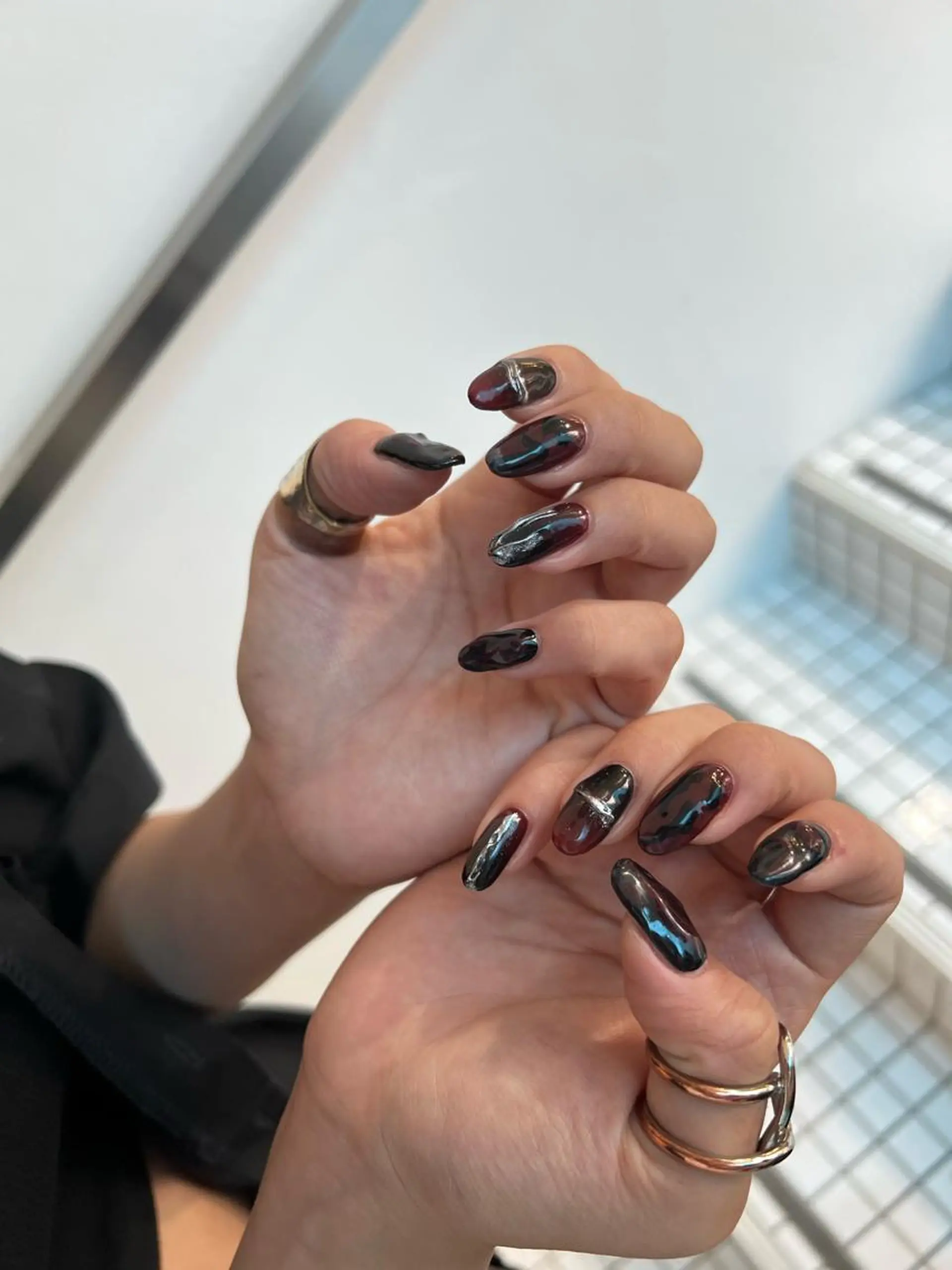 ネイル 【韓国ヘア・ネイル】 HINATA🍒のネイルデザイン