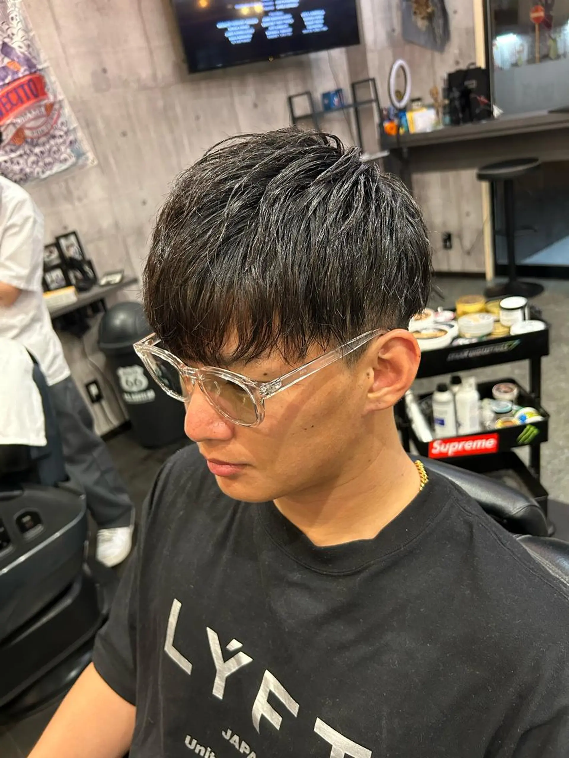 ショート 五味渕 達也のヘアスタイル