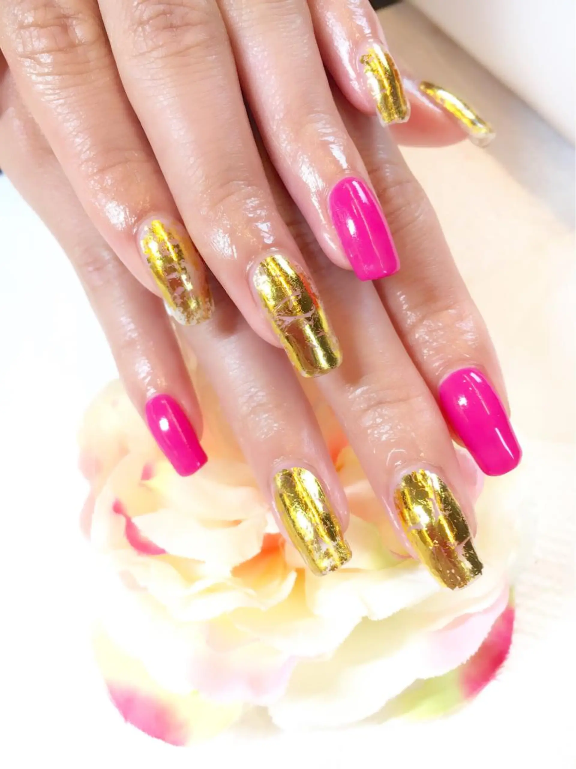 ネイル フットネイル ジェルネイル パラジェル 冬ネイル clover nailのネイルデザイン