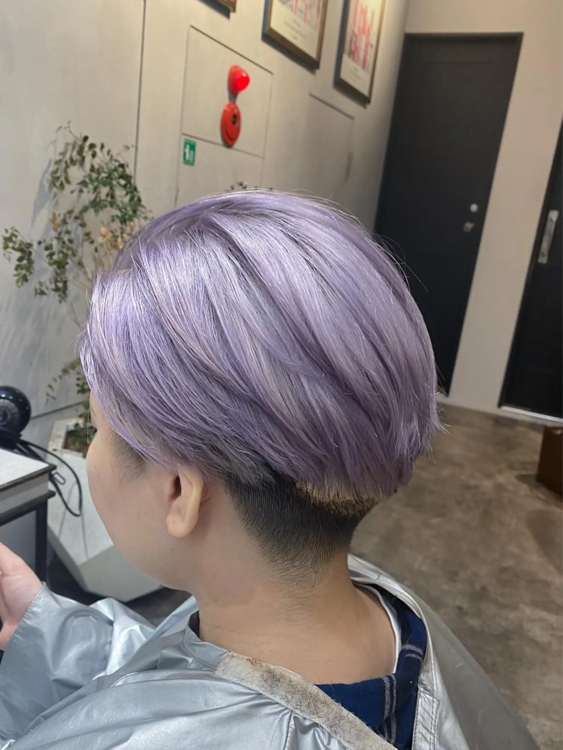 ショート カット ヘアカラー トリートメント 🌈モテ色 村上のぶきのヘアスタイル