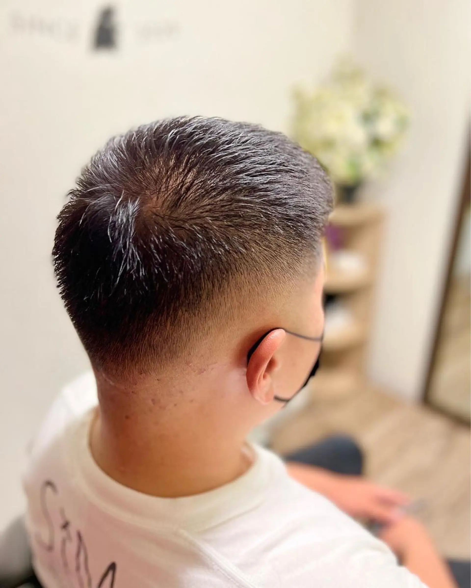 ショート men's hair sasaki 　メンズ ヘア ササキ所属・メンズパーマ/新宿 フェード/上田のヘアスタイル