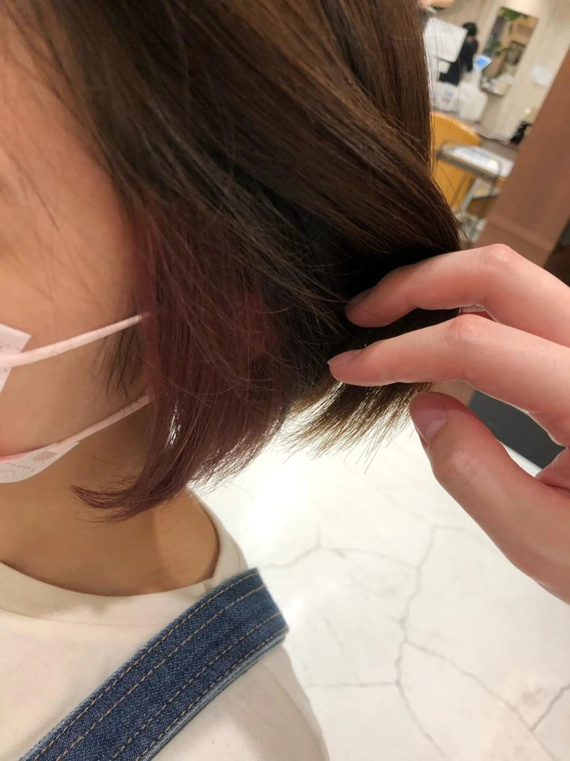 ショート カラー 山崎 和花のヘアスタイル