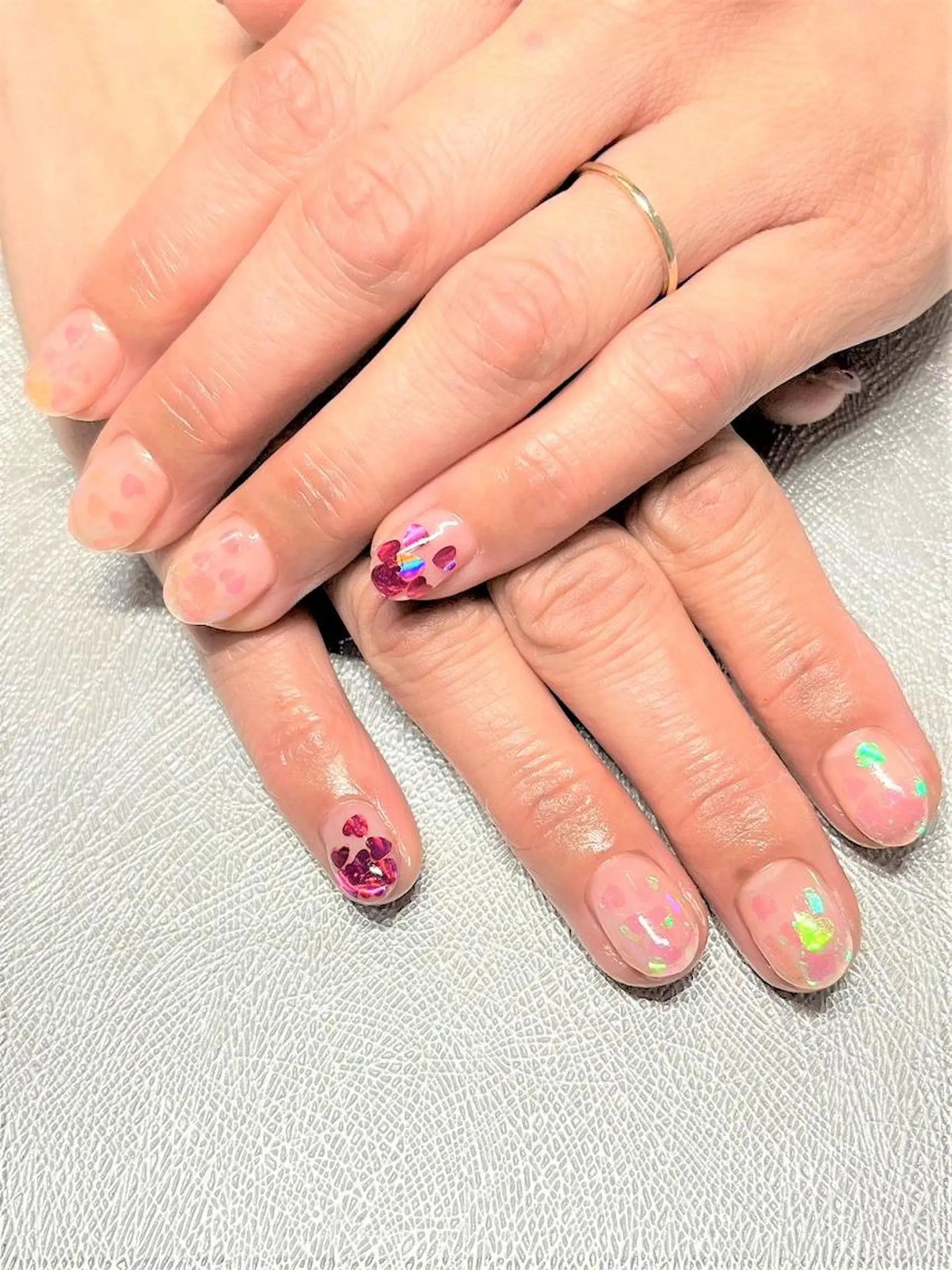ネイル ラメ(グリッター) ハンドネイル RIZE NAILのネイルデザイン